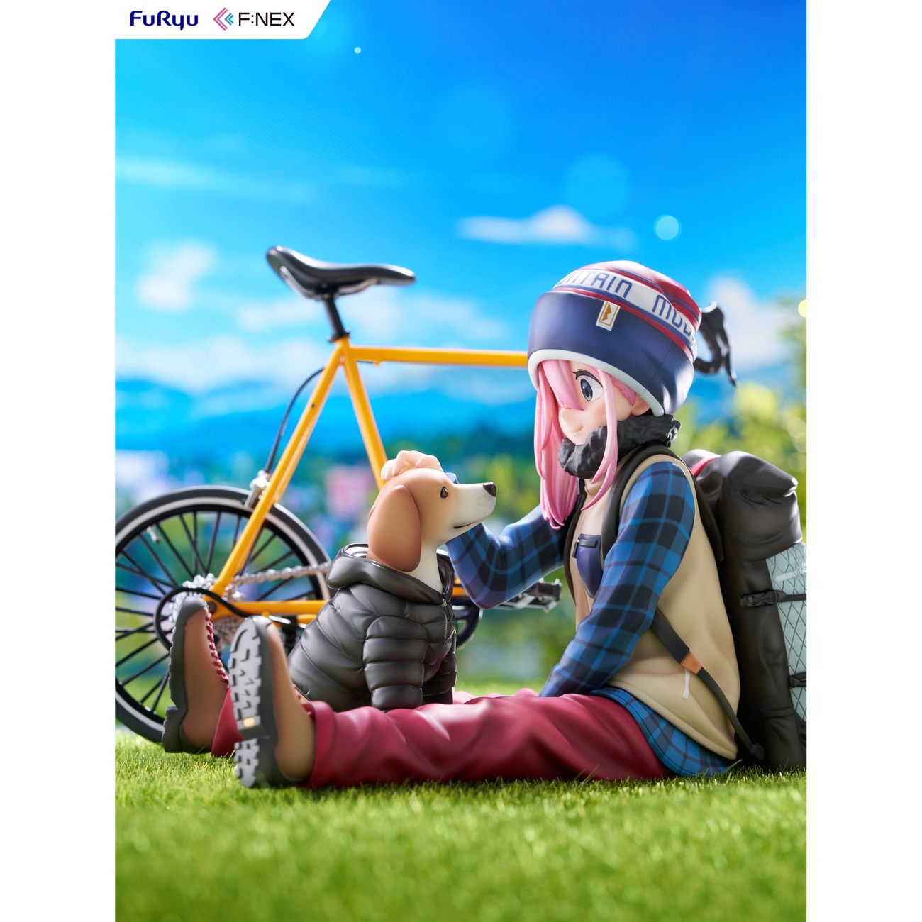 Laid Back Camp F:NEX PVC Beeld 1/7 Nadeshiko Kagamihara 13 cm