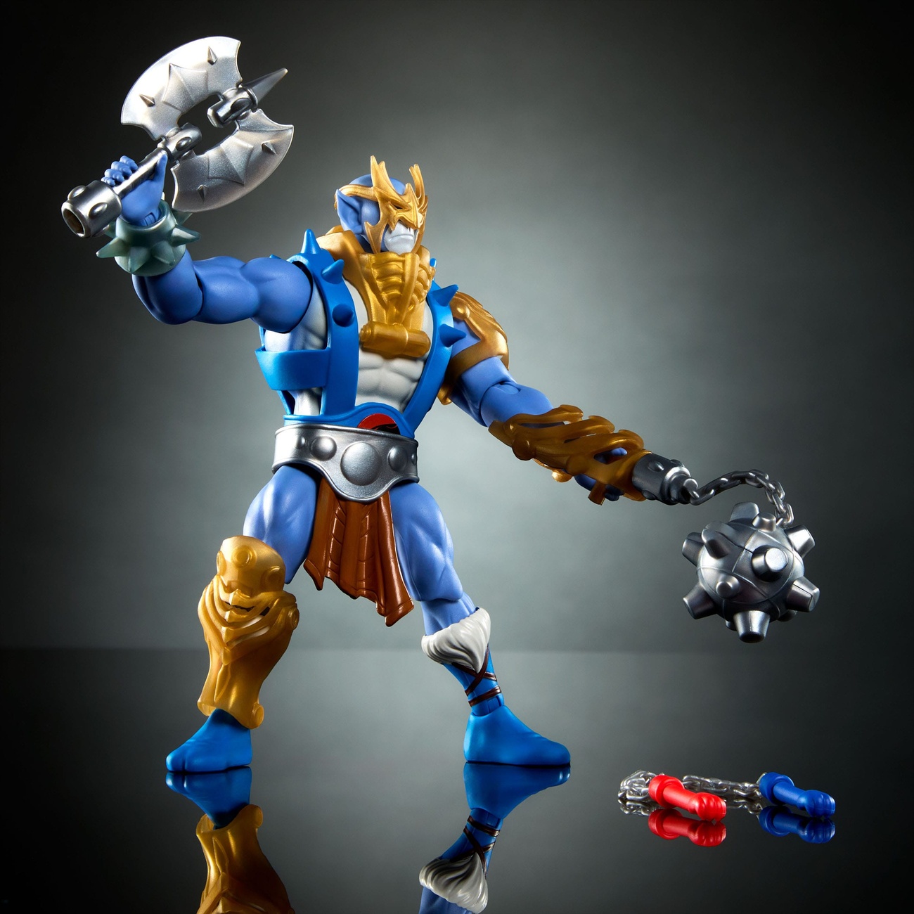 Masters of the Universe x ThunderCats actiefiguur Panthro 14 cm