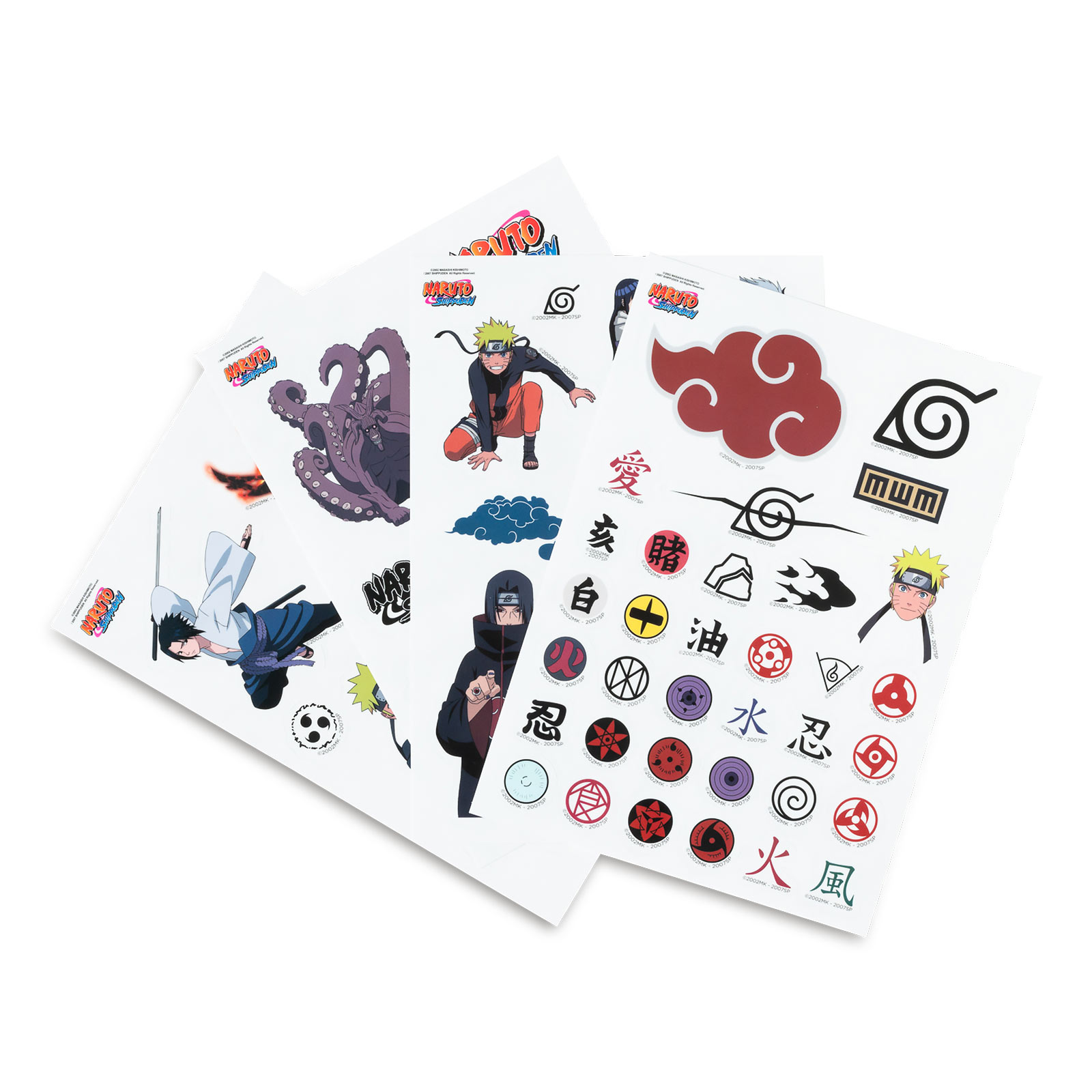 Naruto Shippuden - Reusable Sticker