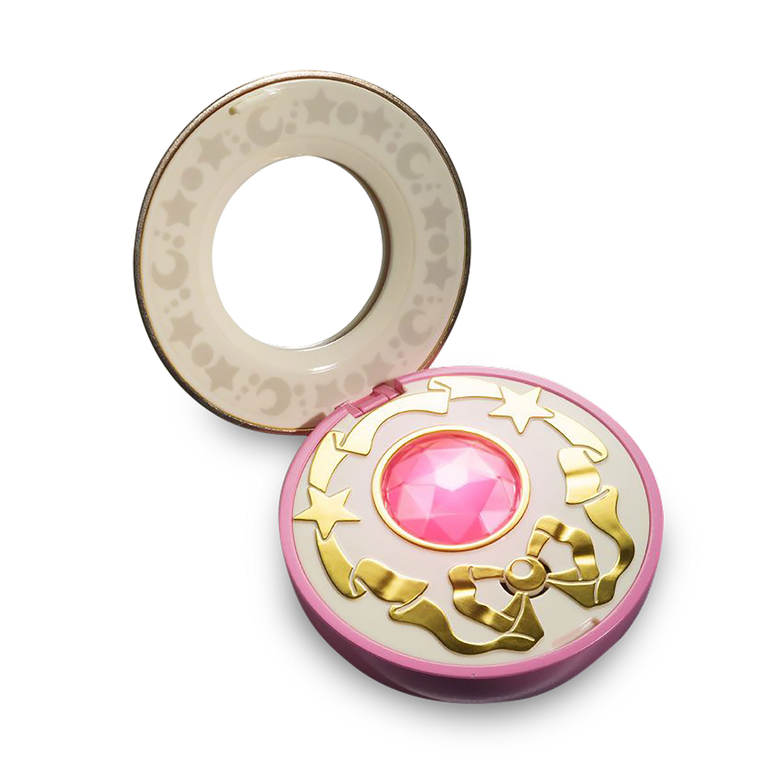 Sailor Moon - Broche de transformation de cristal lunaire avec effets sonores