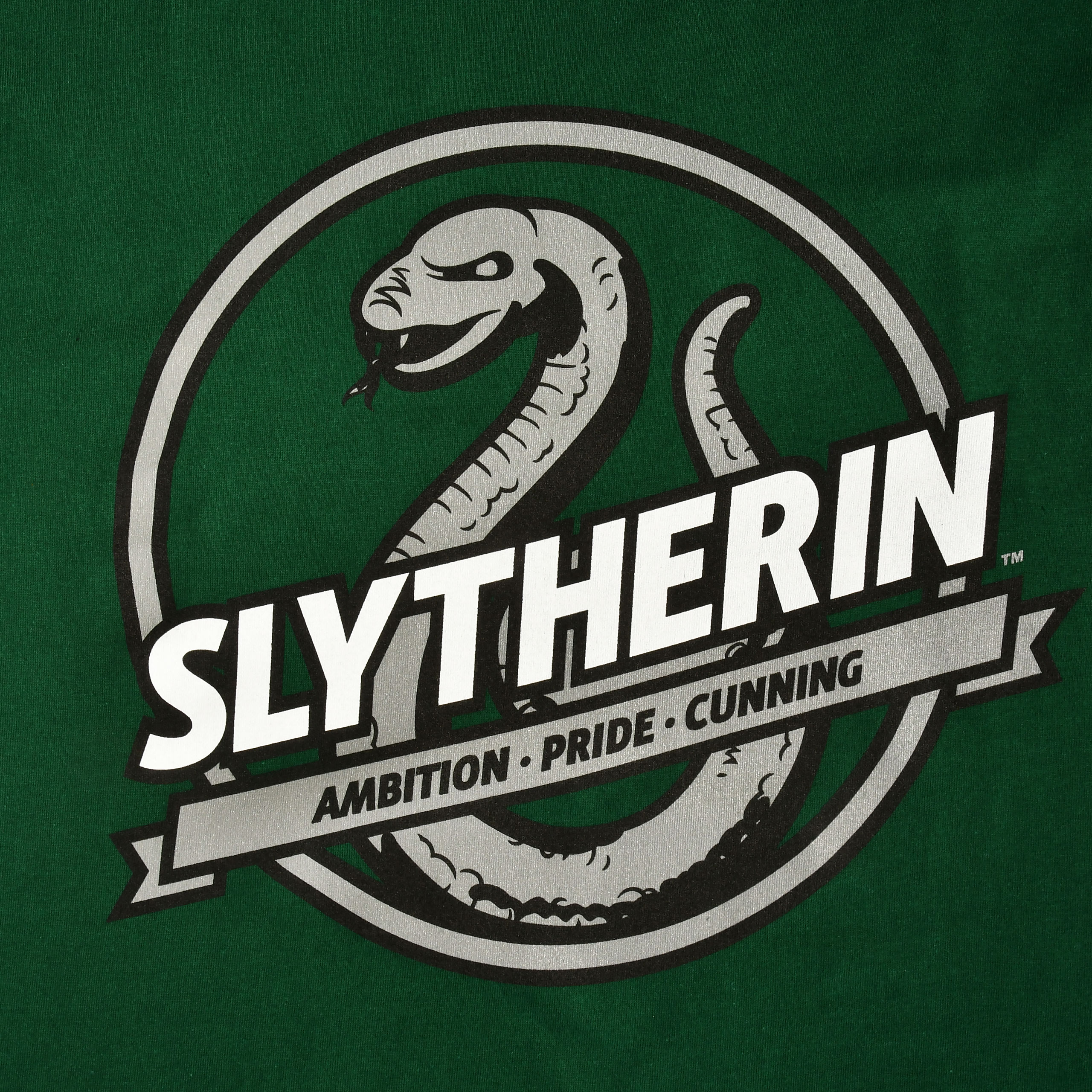 T-shirt vert valeurs de la maison Slytherin - Harry Potter
