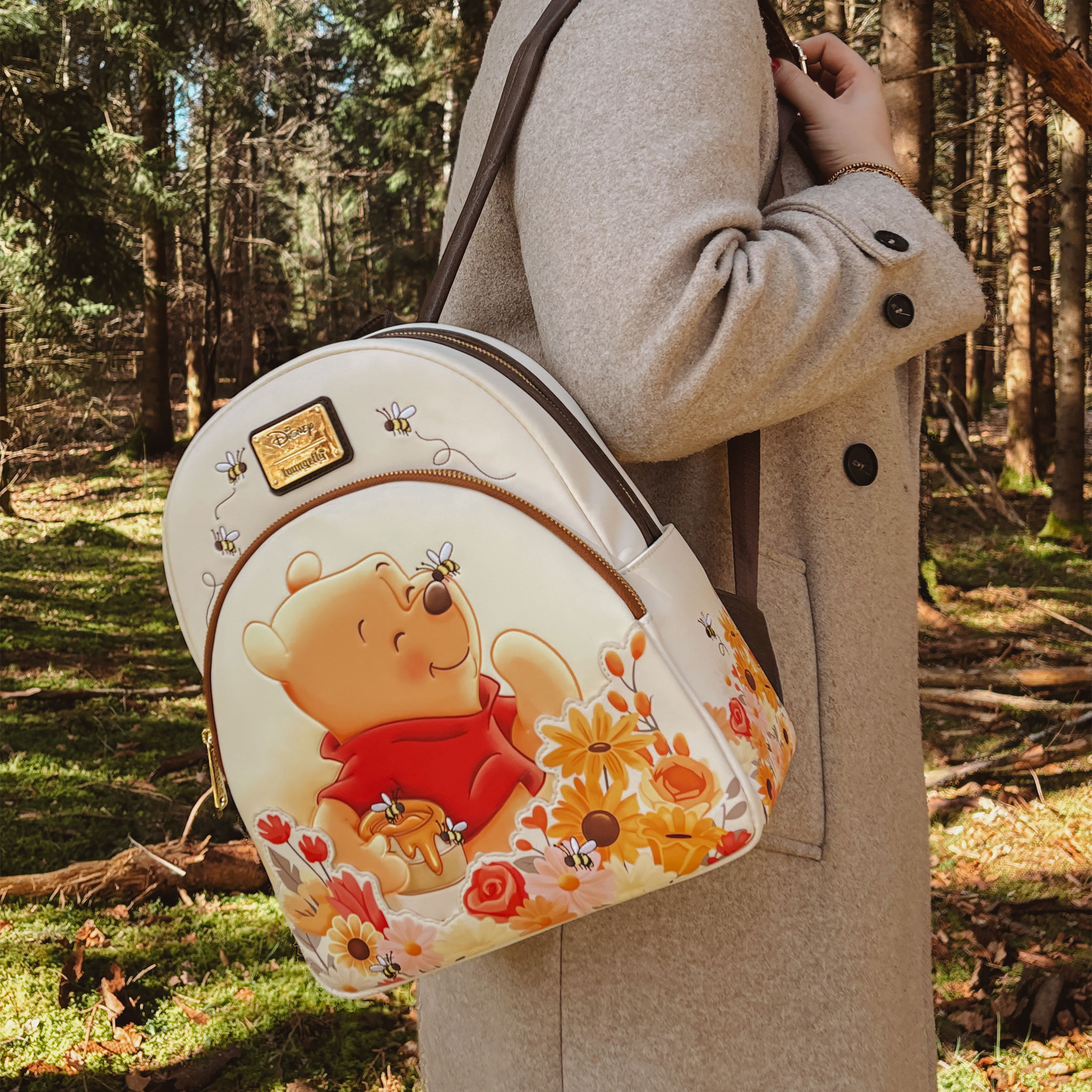 Winnie Puuh - Floral Rucksack