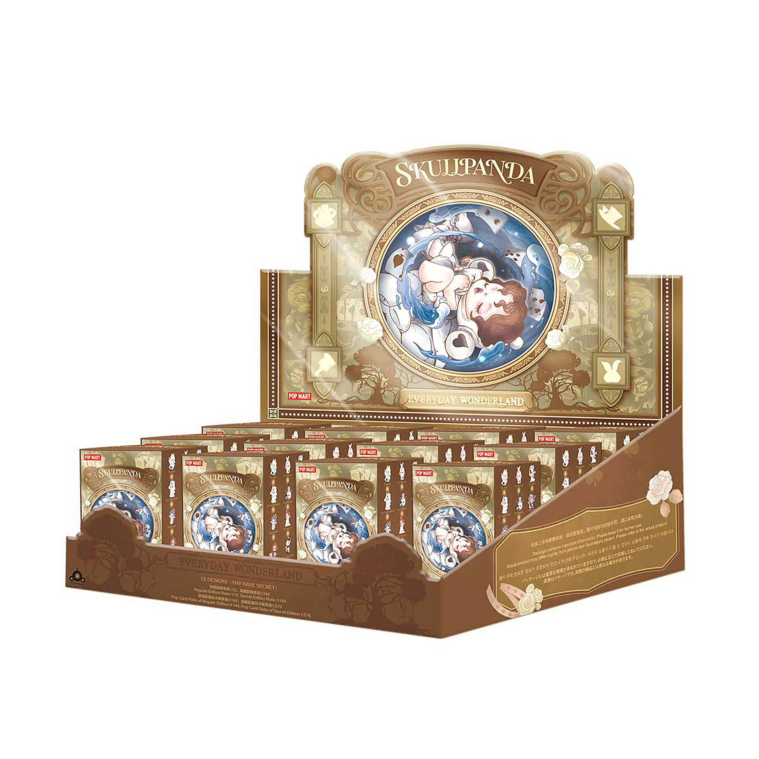 Skullpanda - Everyday Wonderland Pop Mart Mystery Figurka Display E1094483