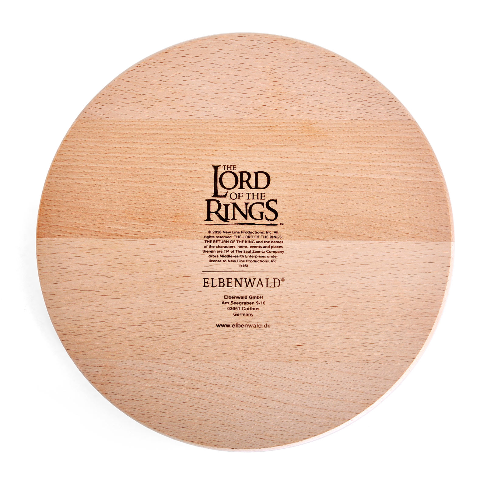 Lord of the Rings - The One Ring cutting board beech