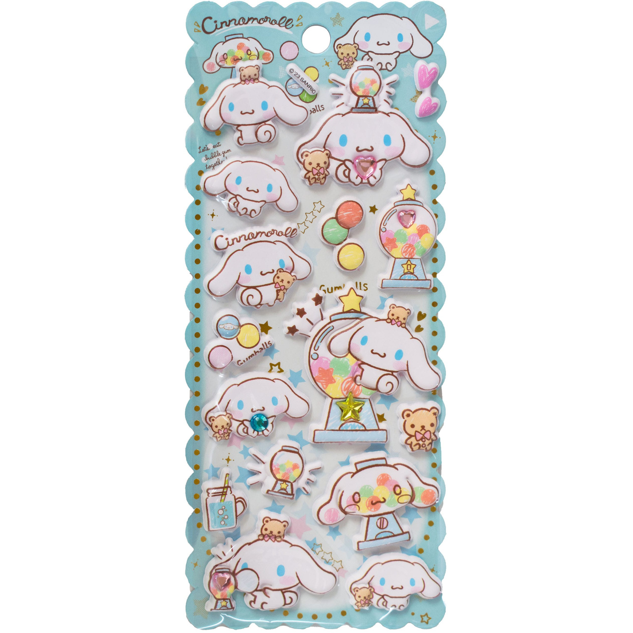 Hello Kitty and Friends Cinnamoroll Puffy Sticker Assortment (20)