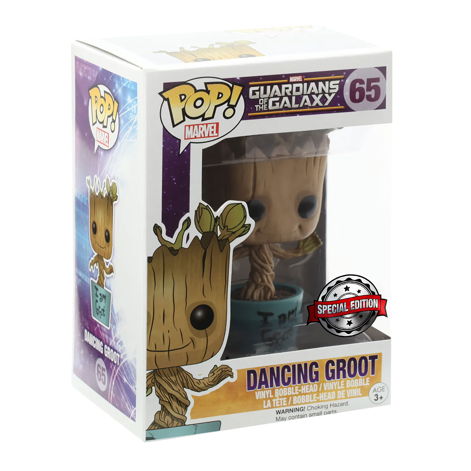 Guardians of the Galaxy - Dancing Groot Funko Pop Wackelkopf-Figur