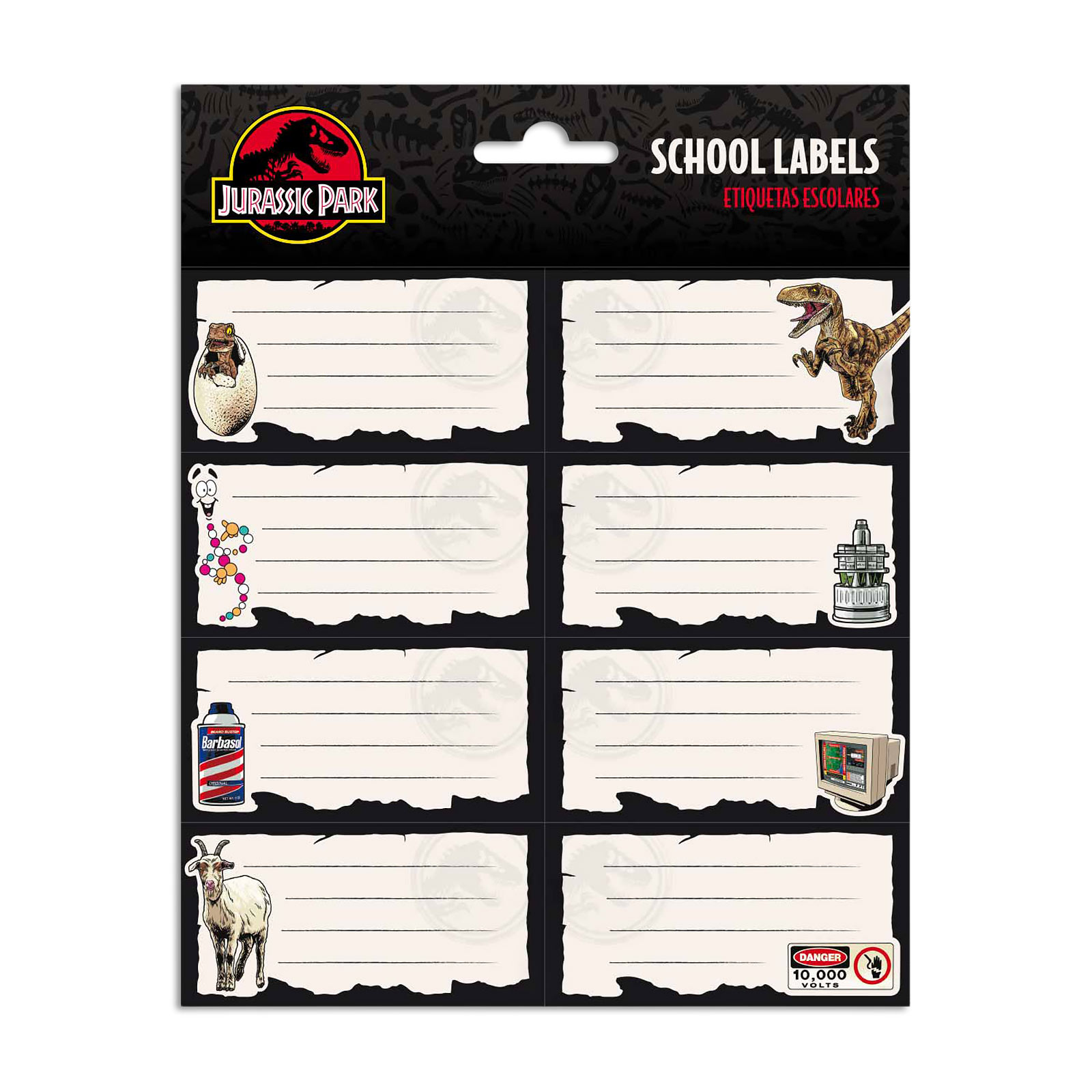 Jurassic Park - School Sticker