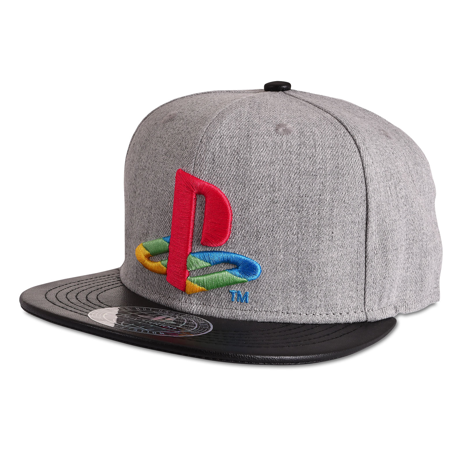 PlayStation - Casquette Snapback Logo gris