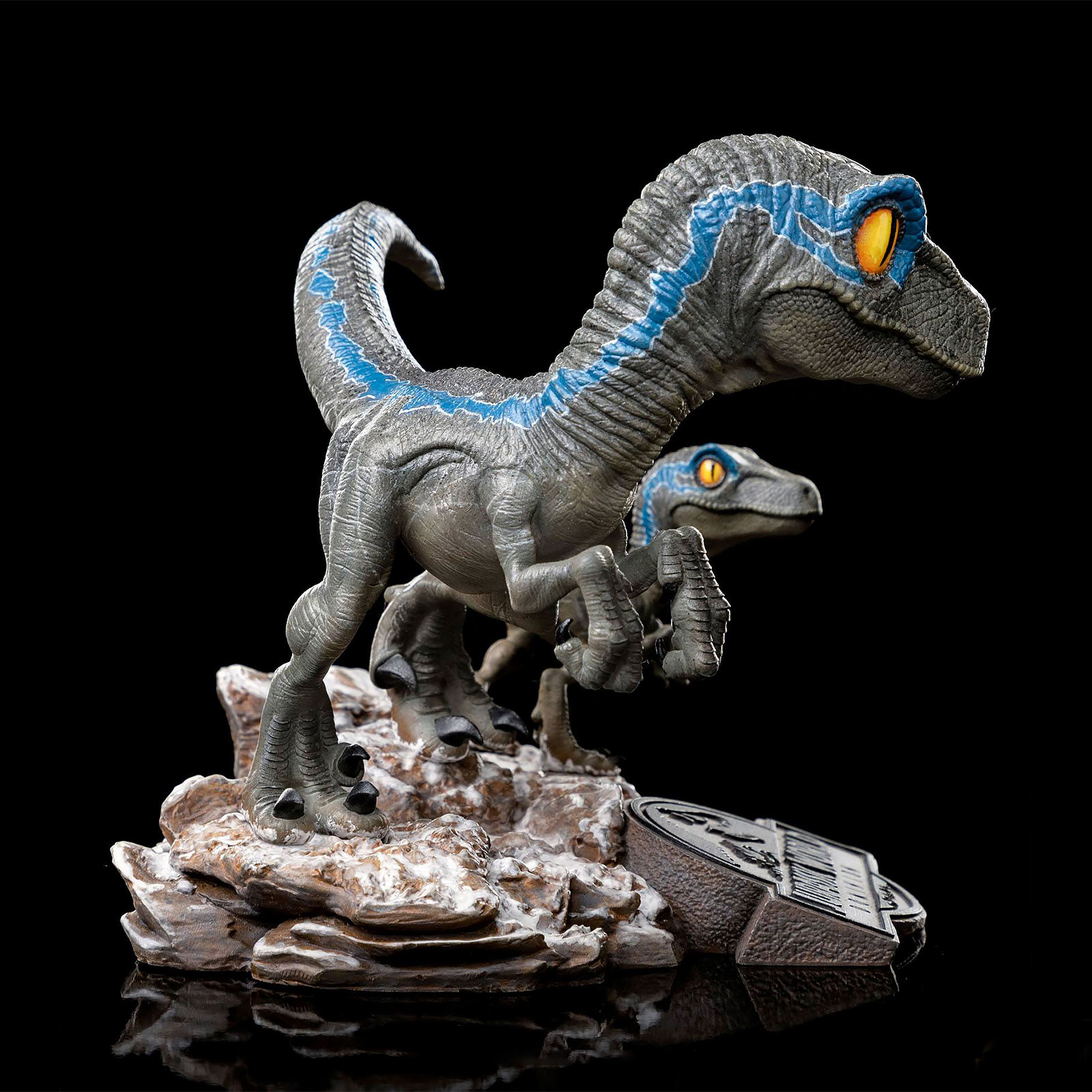 Jurassic World - Figura de Diorama de Blue y Beta