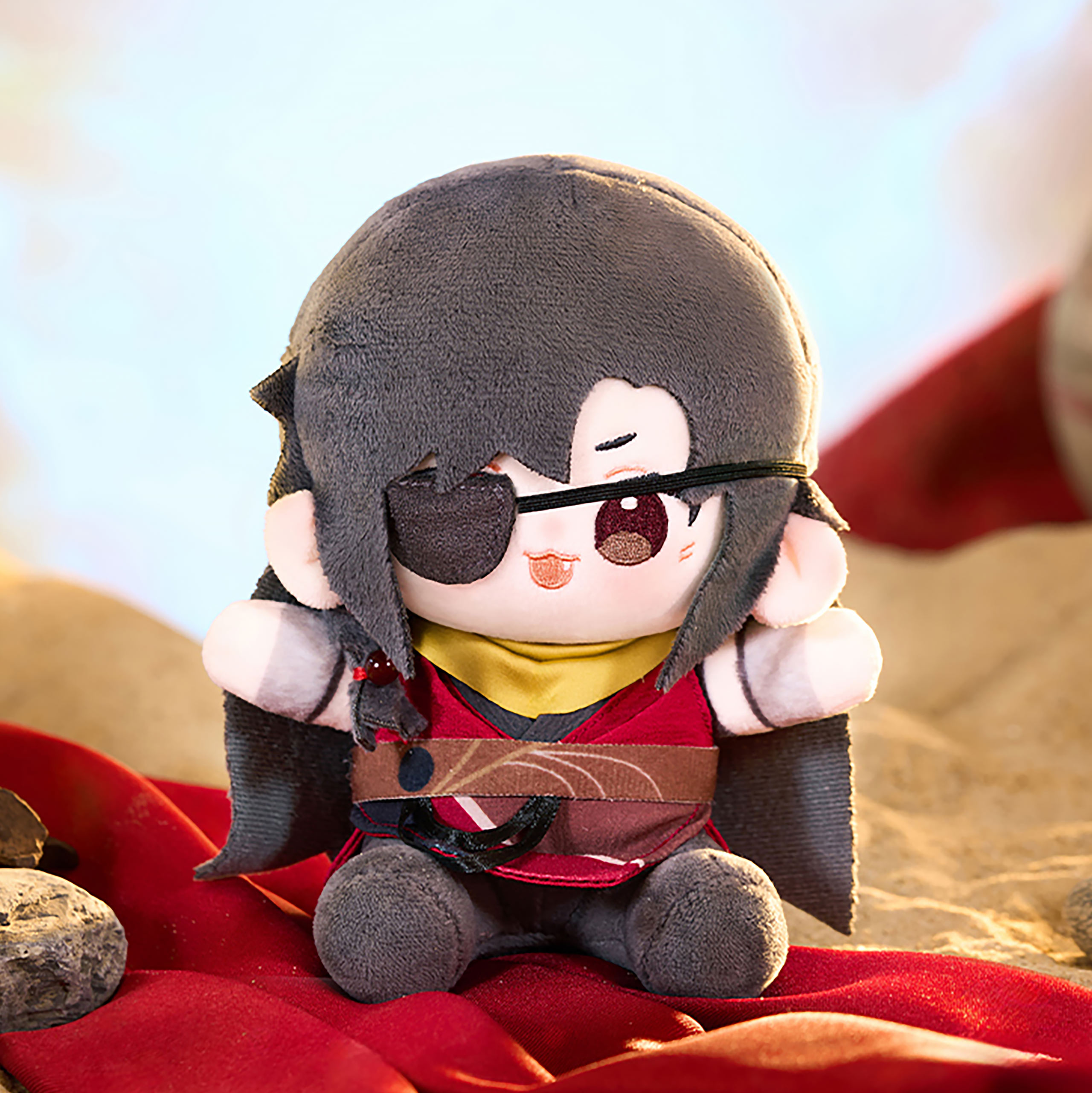 Heaven Official's Blessing - Figurine peluche Hua Cheng Chibi série Ming Yue Lou Lan