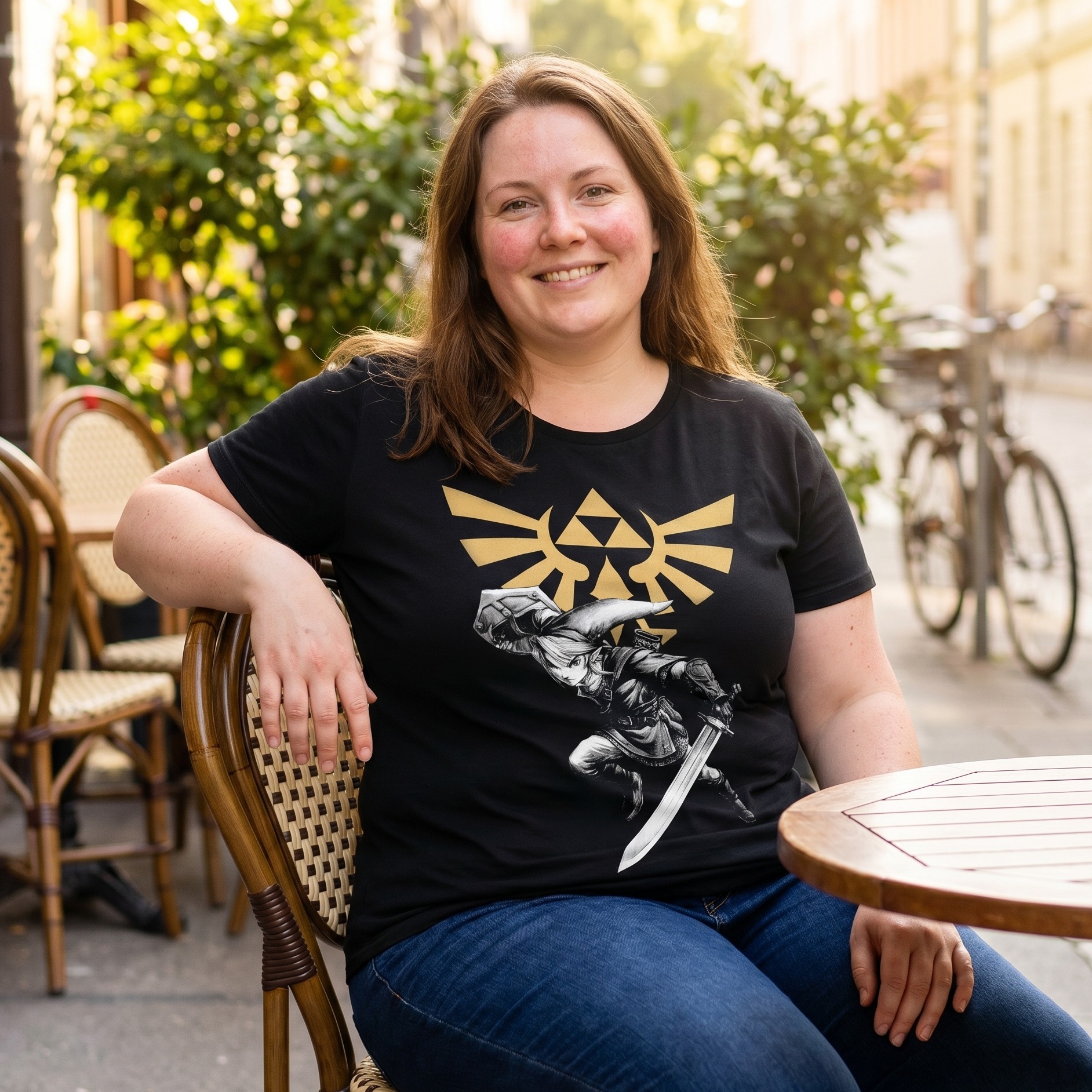 Zelda - Link Battle T-shirt svart