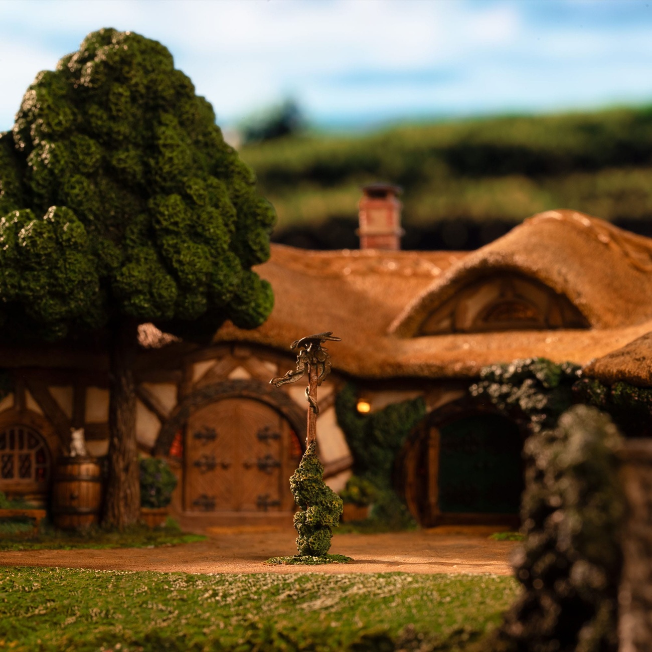 Sagan om Ringen Staty The Green Dragon Inn