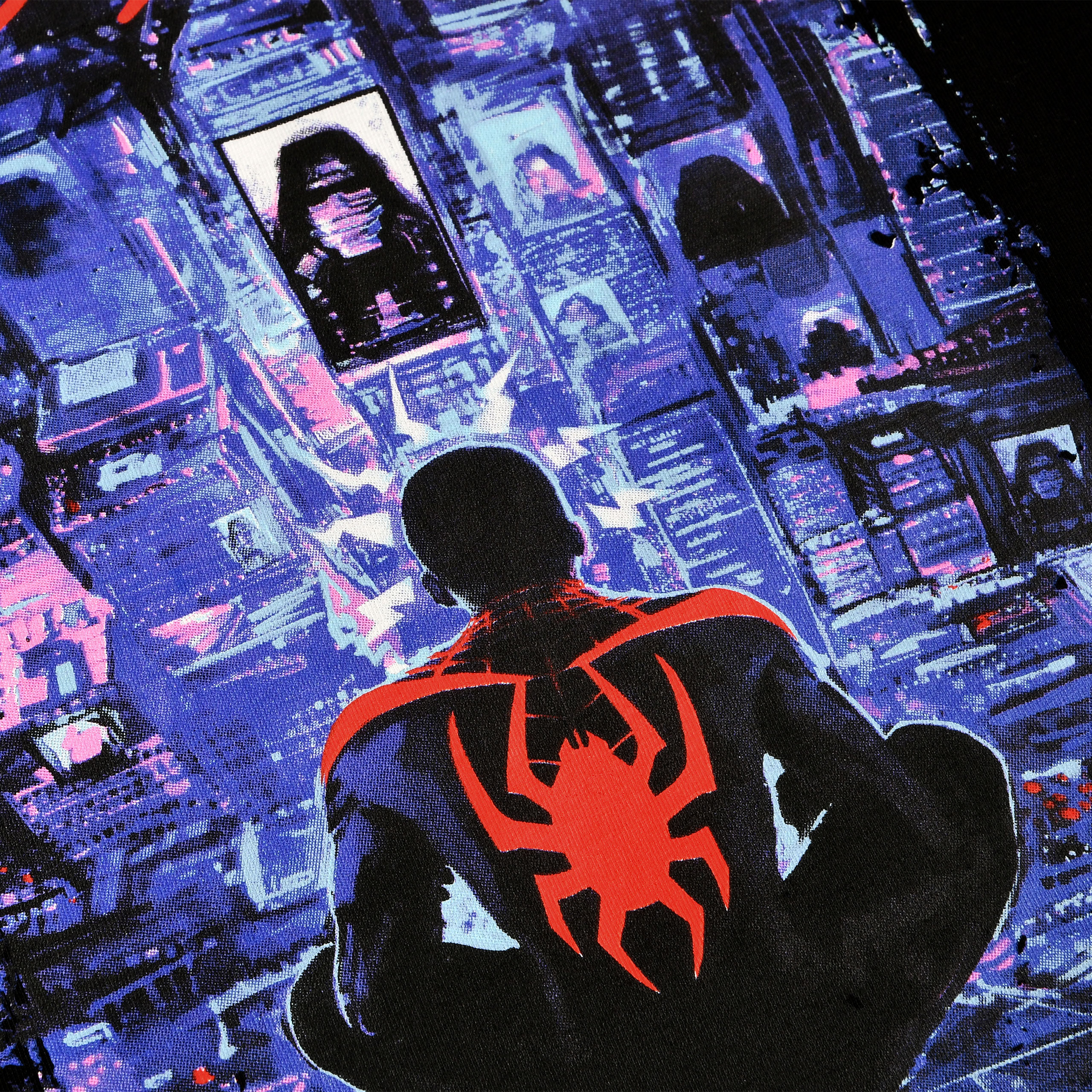 Spider-Man - T-shirt Miles Morales noir