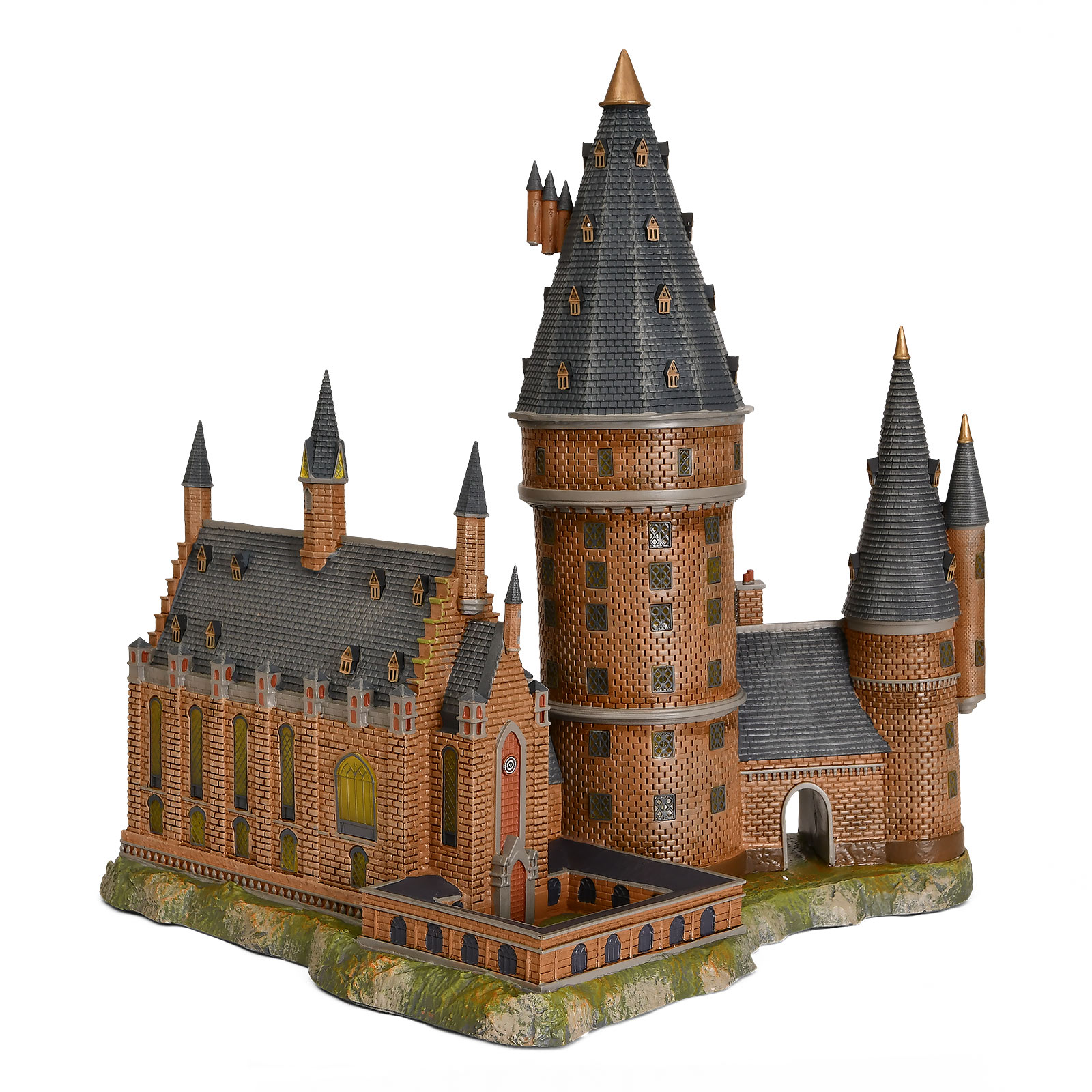 Hogwarts Große Halle mit Hauptturm Miniatur Replik mit Beleuchtung - Harry Potter