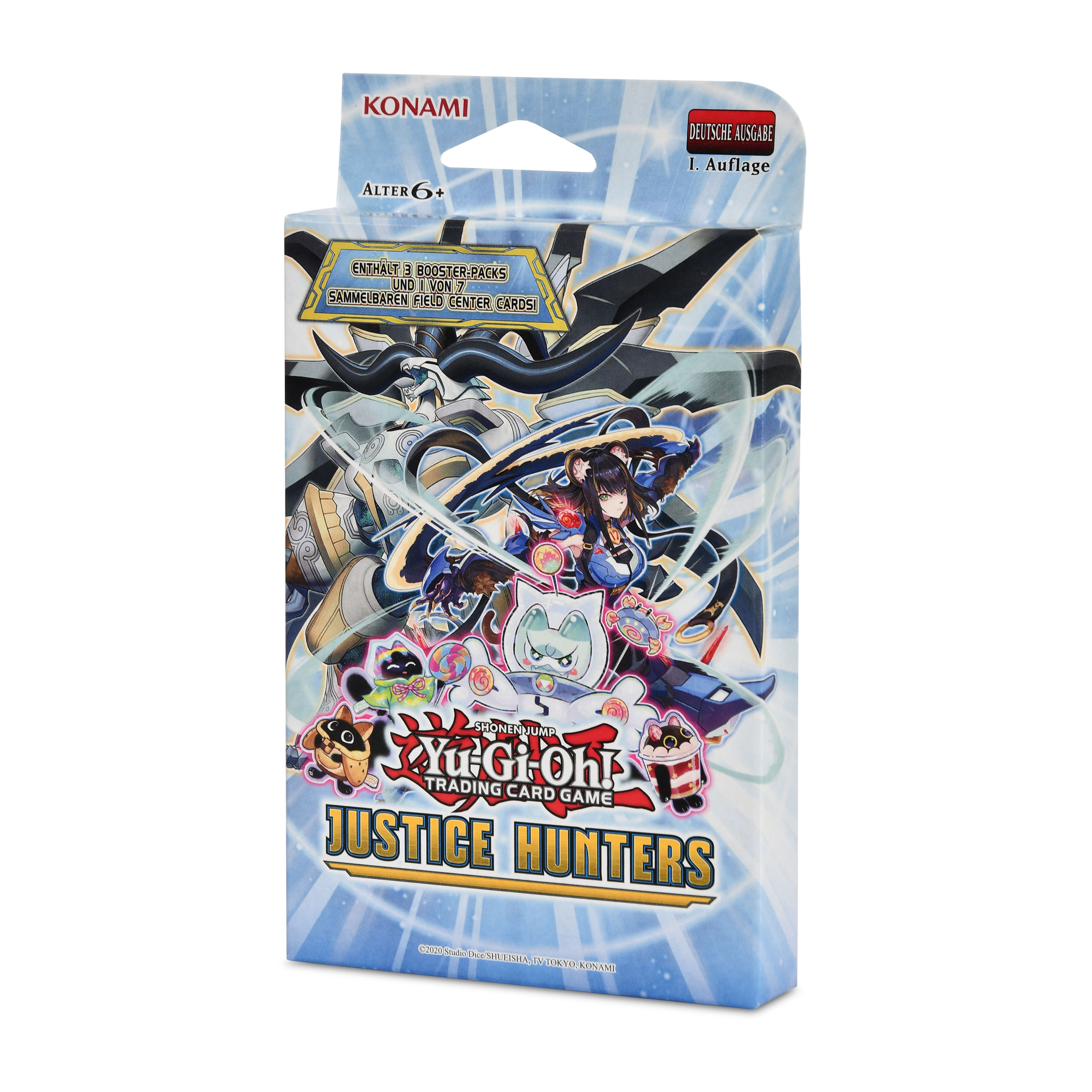Yu-Gi-Oh! - Justice Hunters Tuckbox deutsche Version