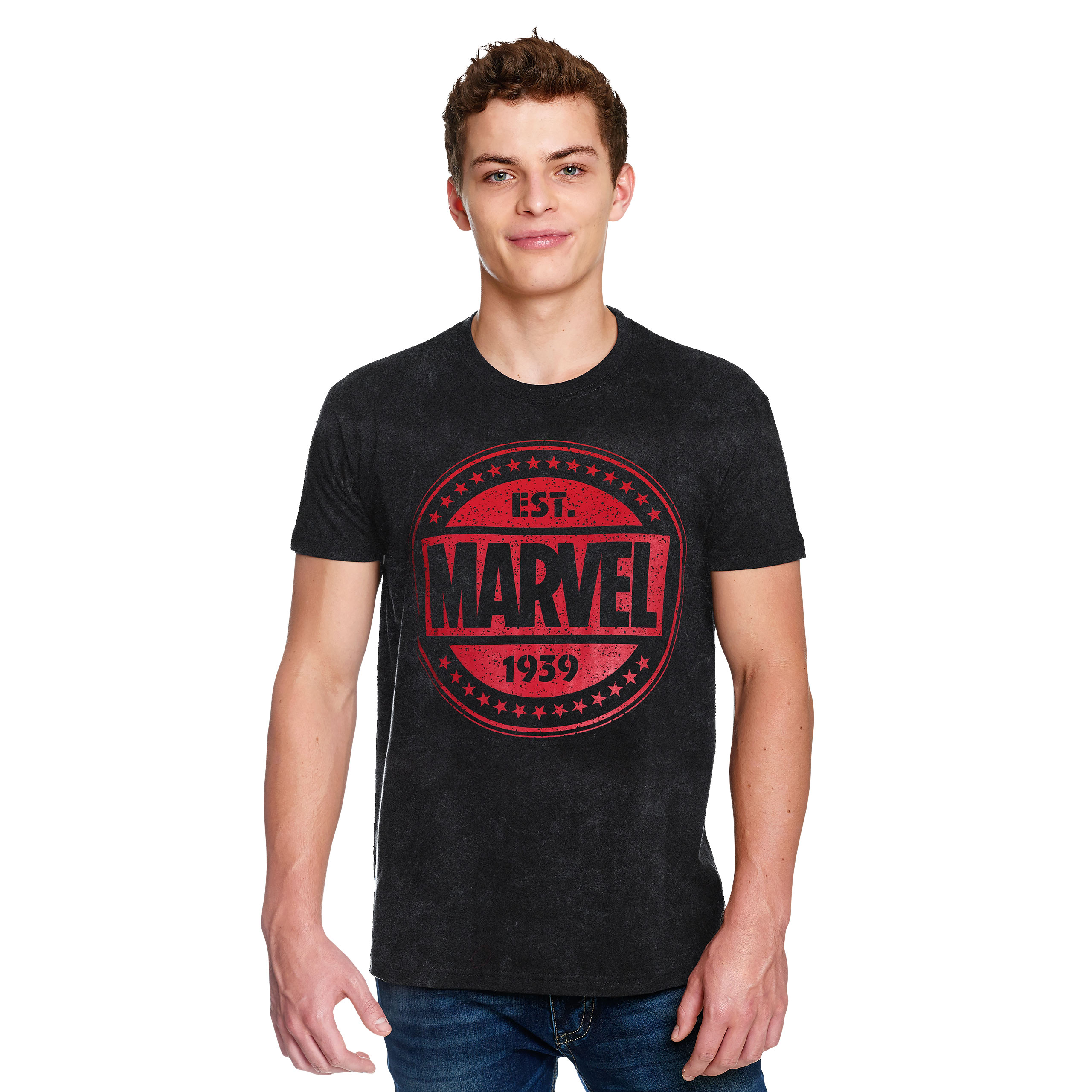 Marvel - Logo Elbenwald Avengers schwarz | | T-Shirt
