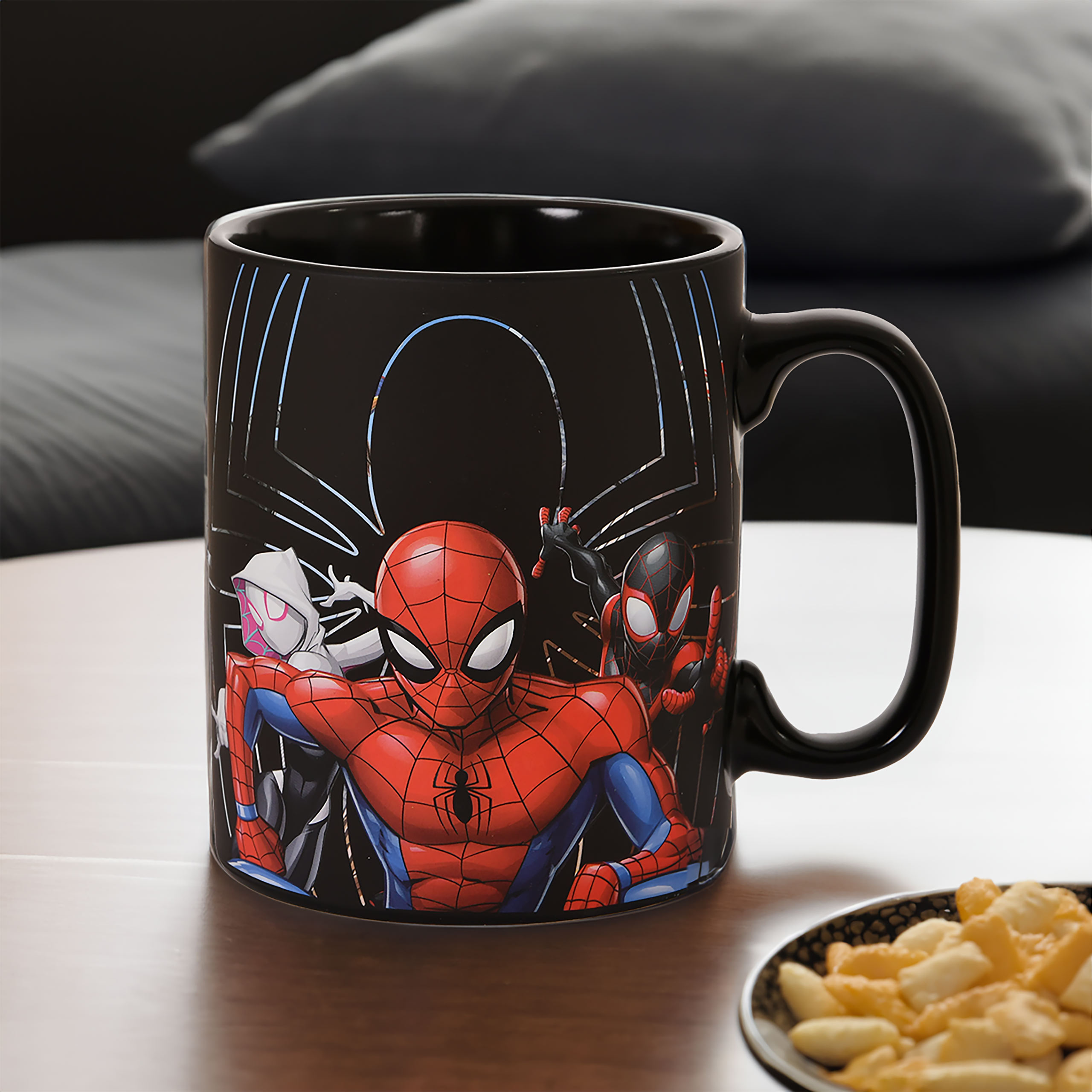 Spider-Man - Mug à effet thermo Multiverse