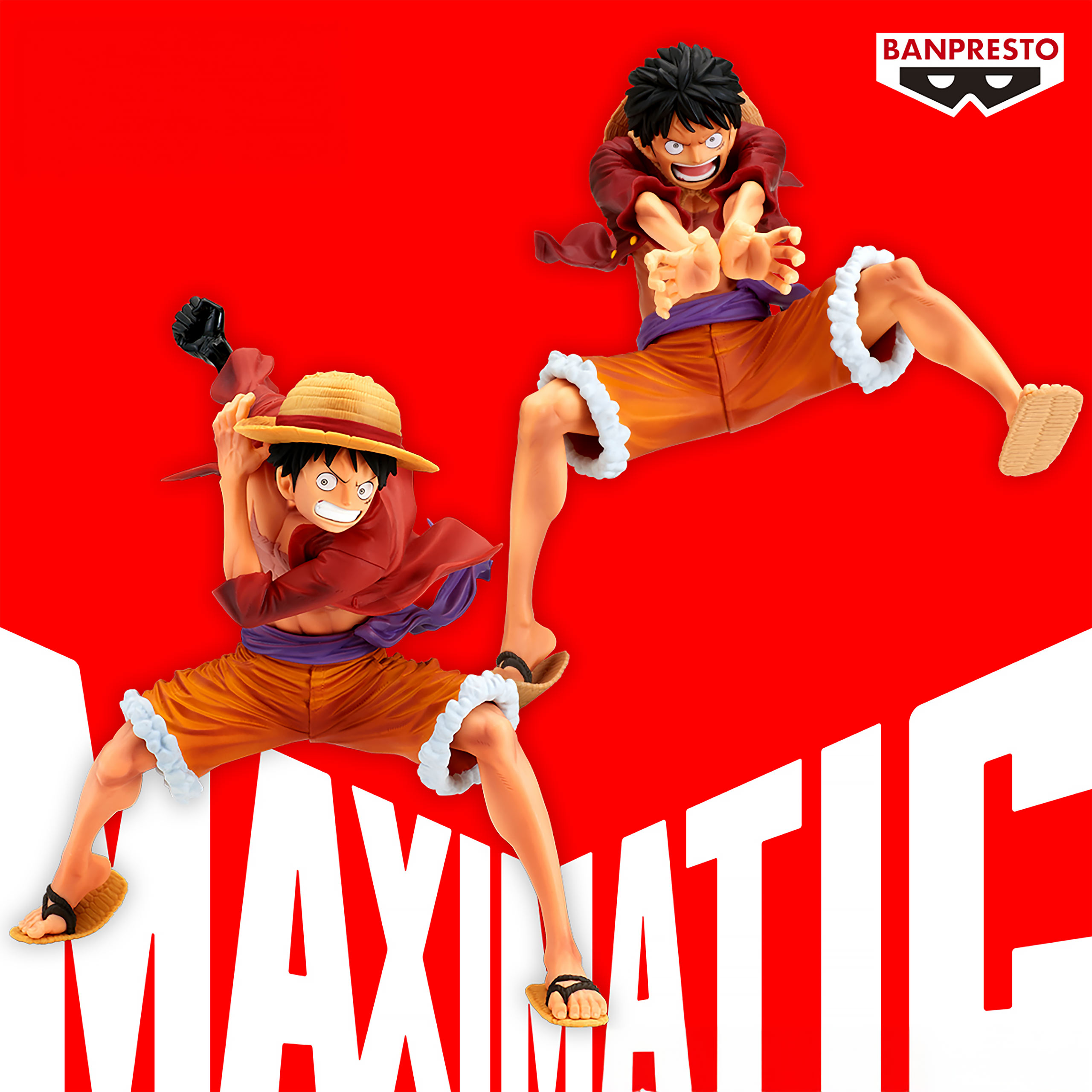 One Piece - Monkey D. Luffy Maximatic Figuur Versie B