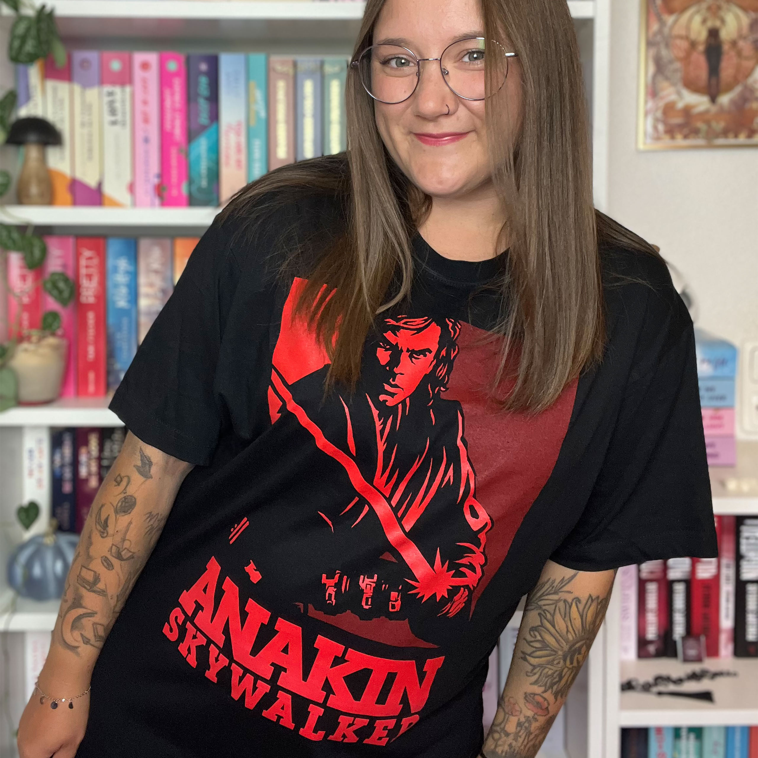 Star Wars - T-shirt Anakin Legends nera