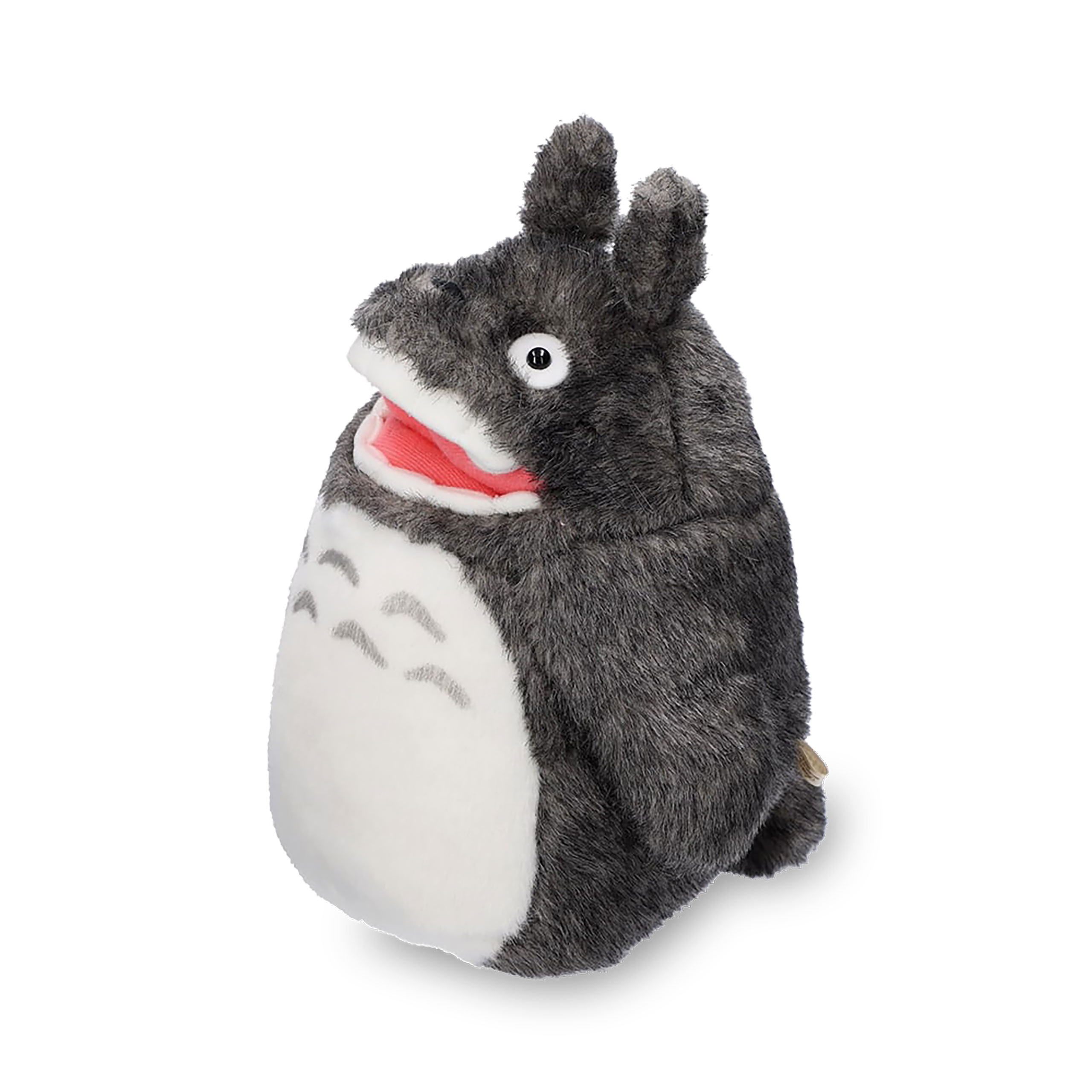 Figura di peluche Totoro felice grigio