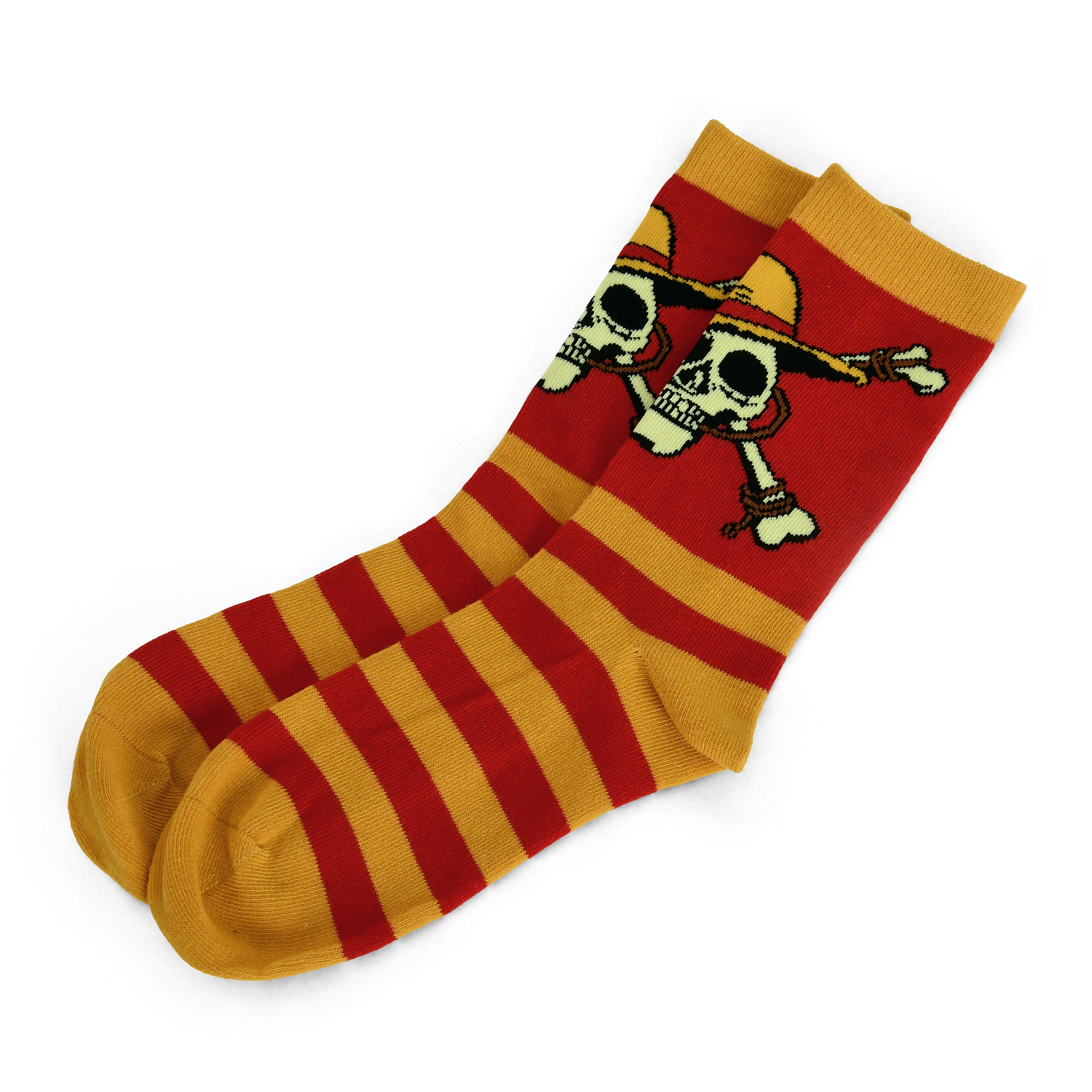 One Piece - Luffy Skull Logo Socken