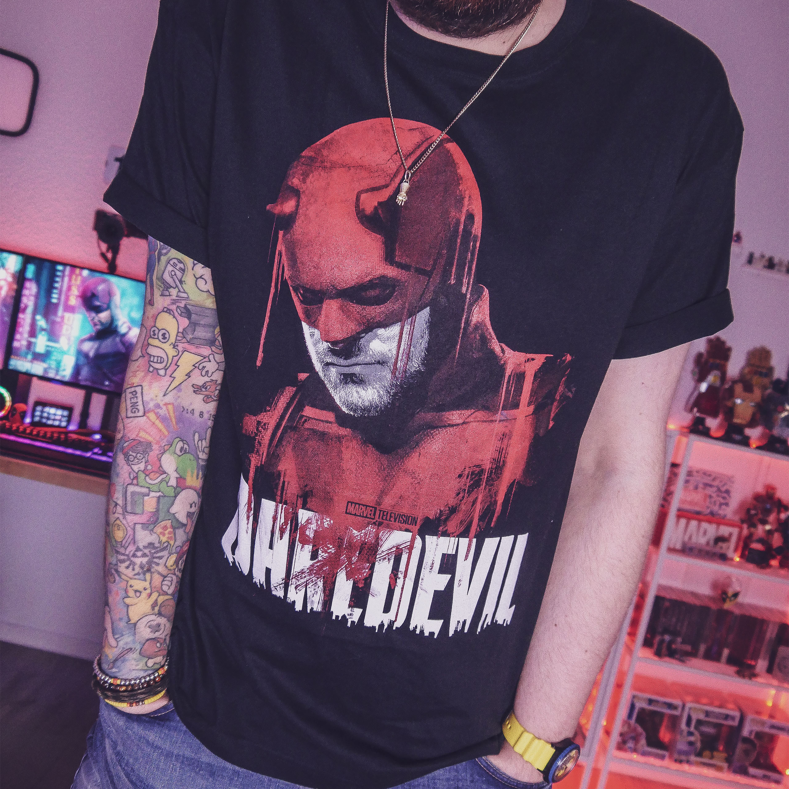 Daredevil - Blood T-shirt czarny
