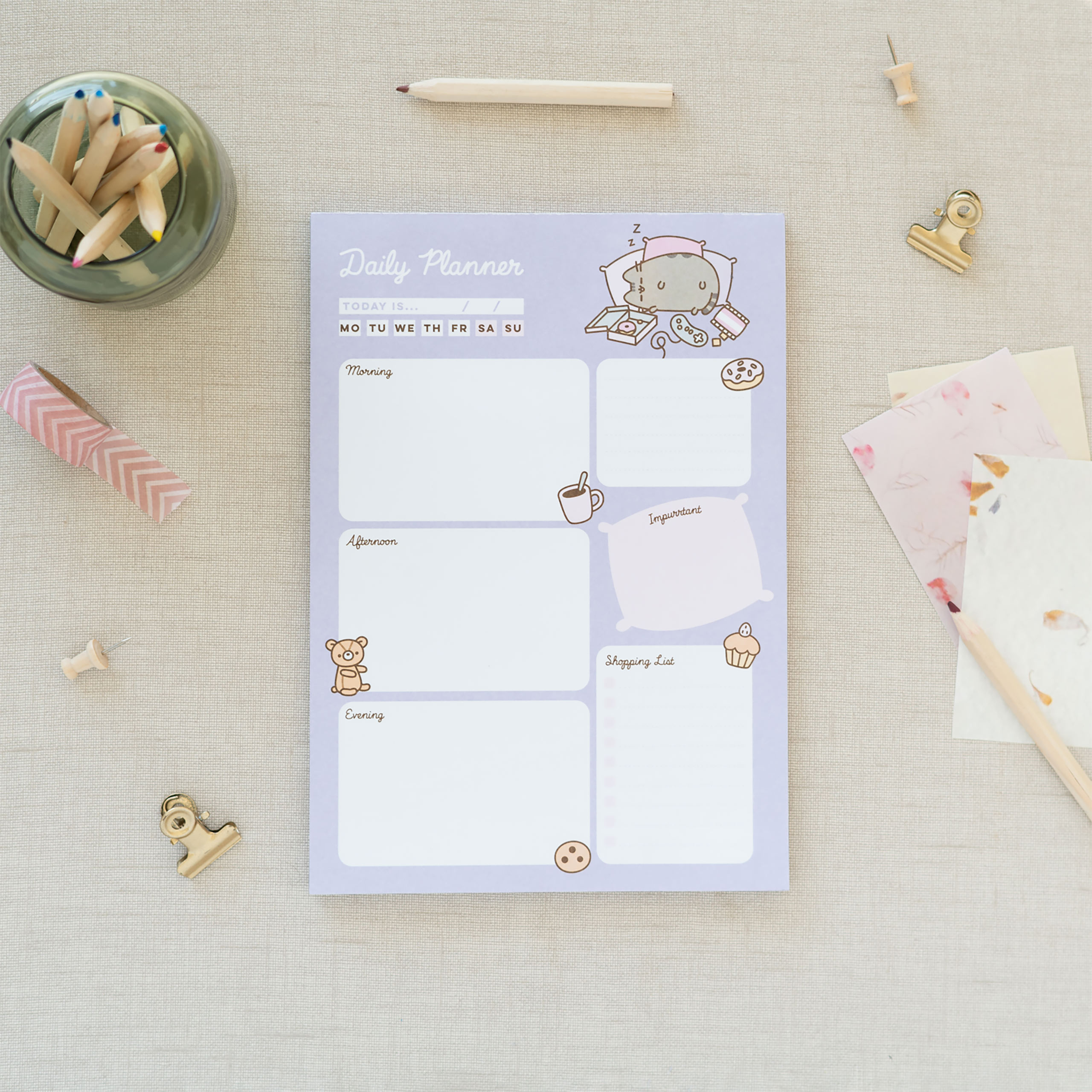 Pusheen - Slaap Dagplanner