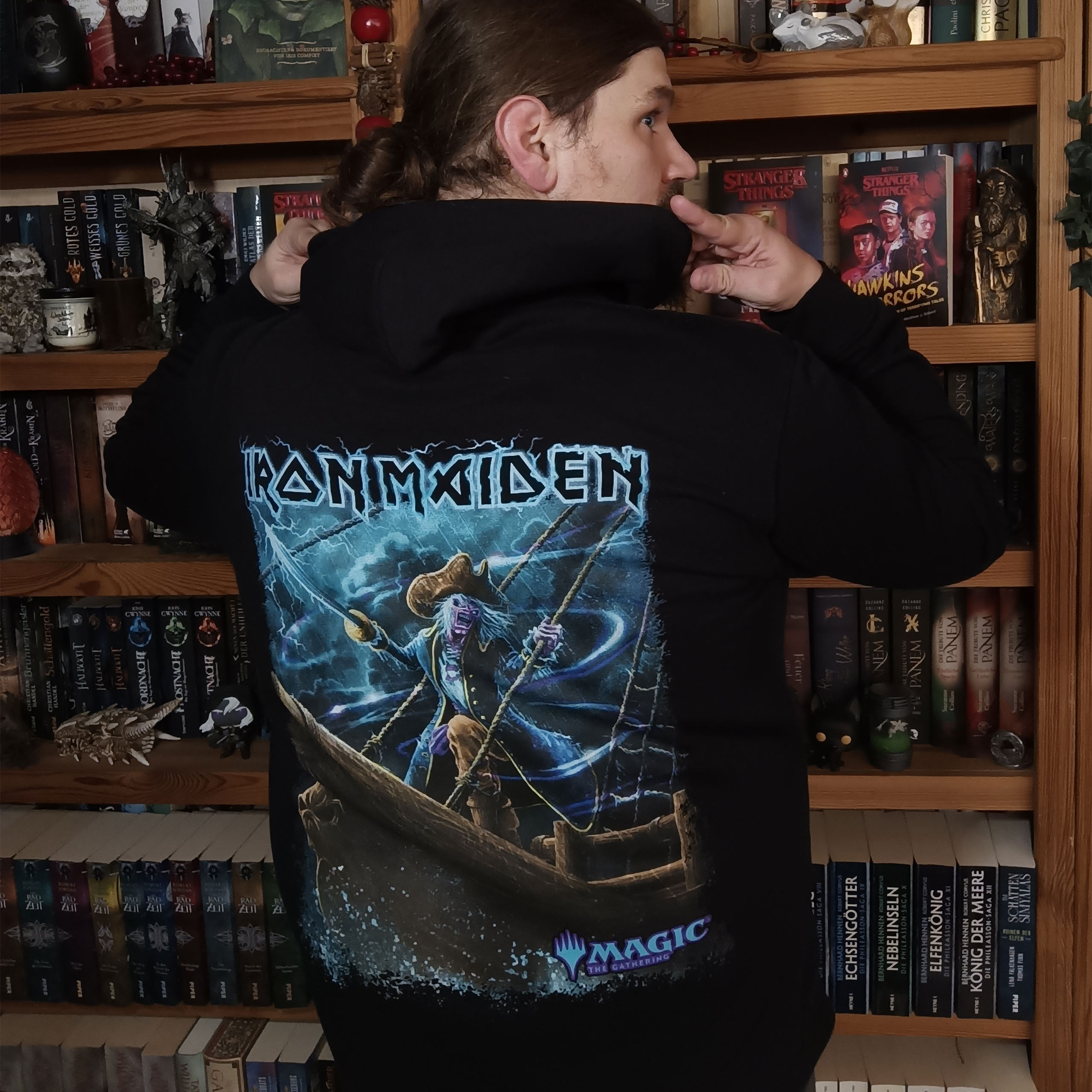 Iron Maiden - Magic Captain N'Ghathrod bluza z kapturem czarna