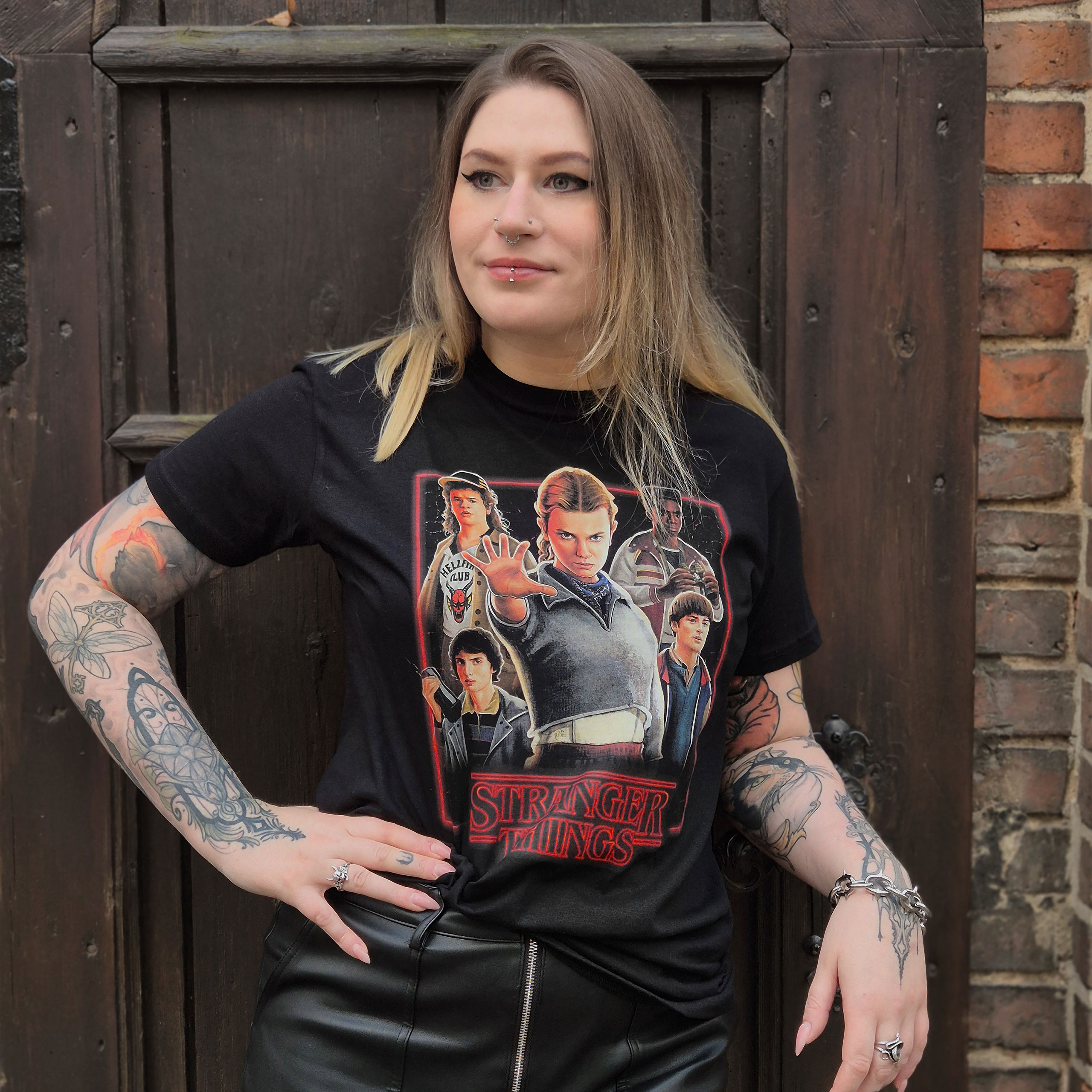 Final Season Characters T-Shirt - Stranger Things