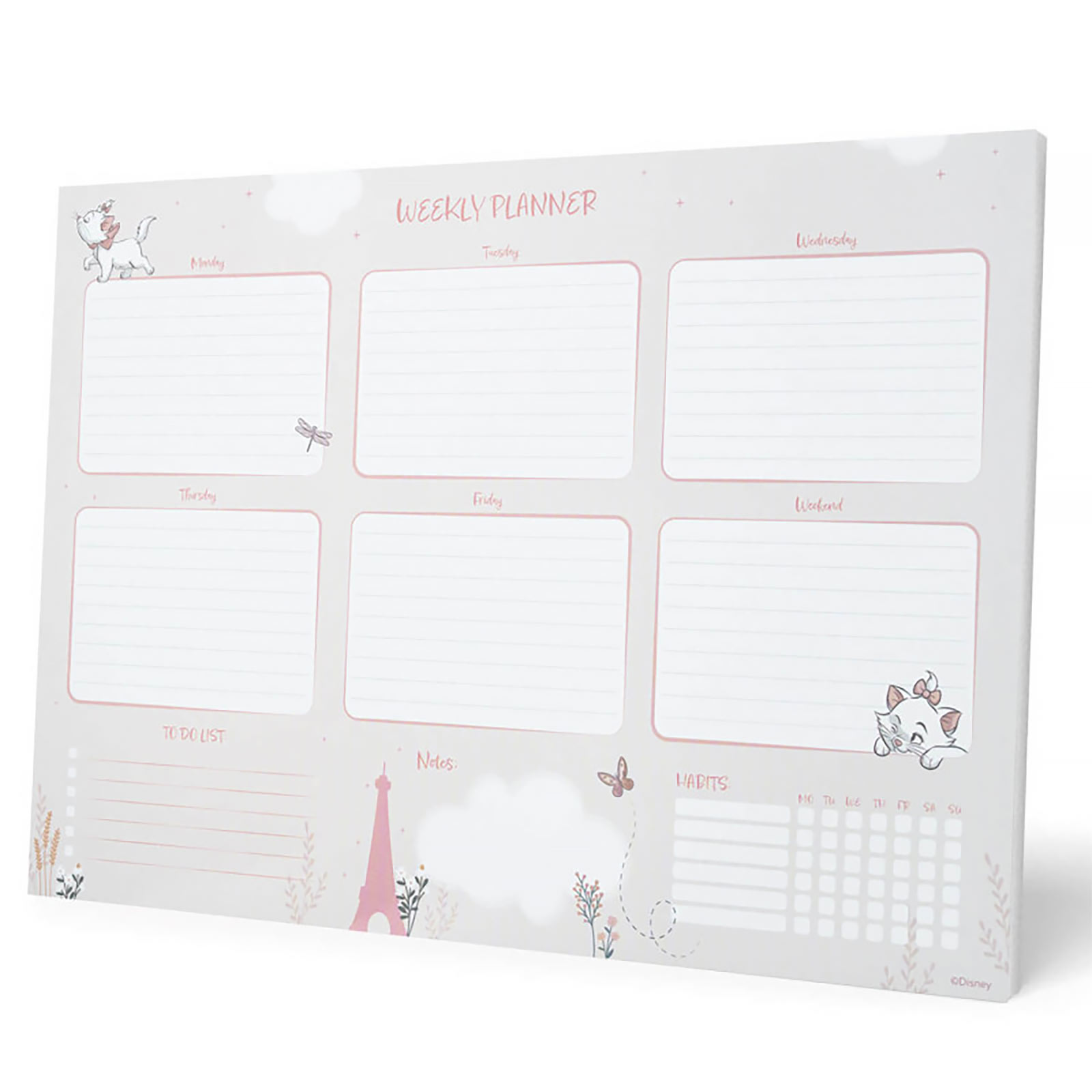 Aristocats - Bonjour Marie Weekly Planner