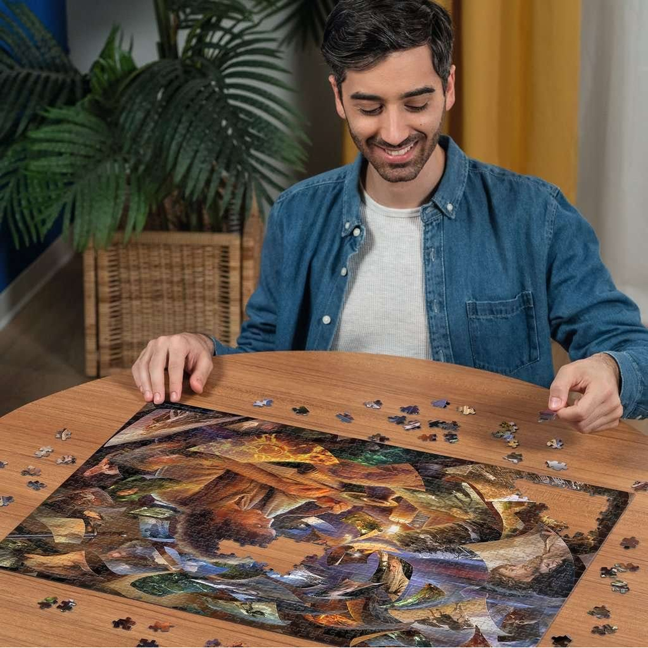El Señor de los Anillos Puzzle El viaje de Frodo (1000 piezas)