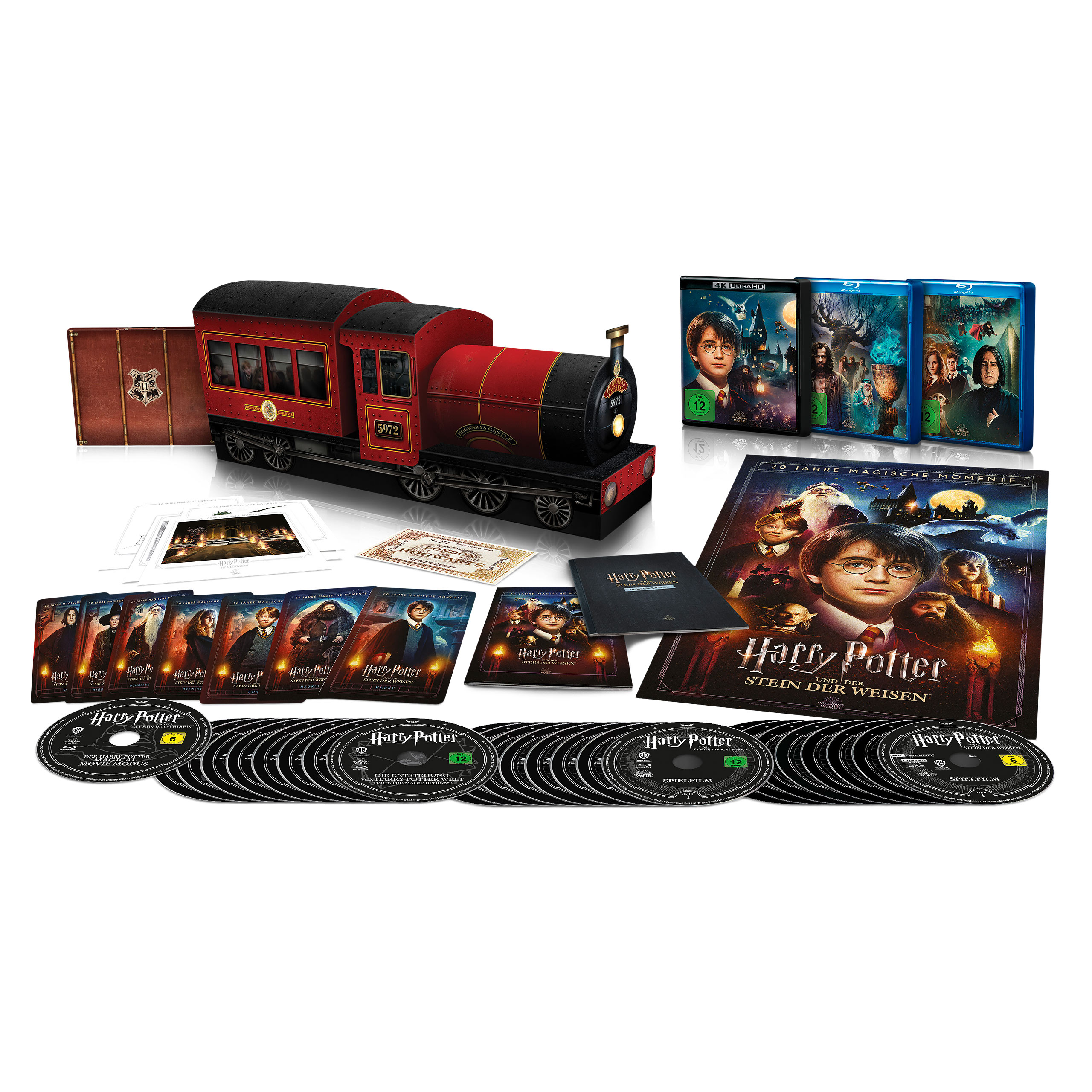Harry Potter 1-8 Blu-ray und 4K Hogwarts Express Jubiläums-Edition