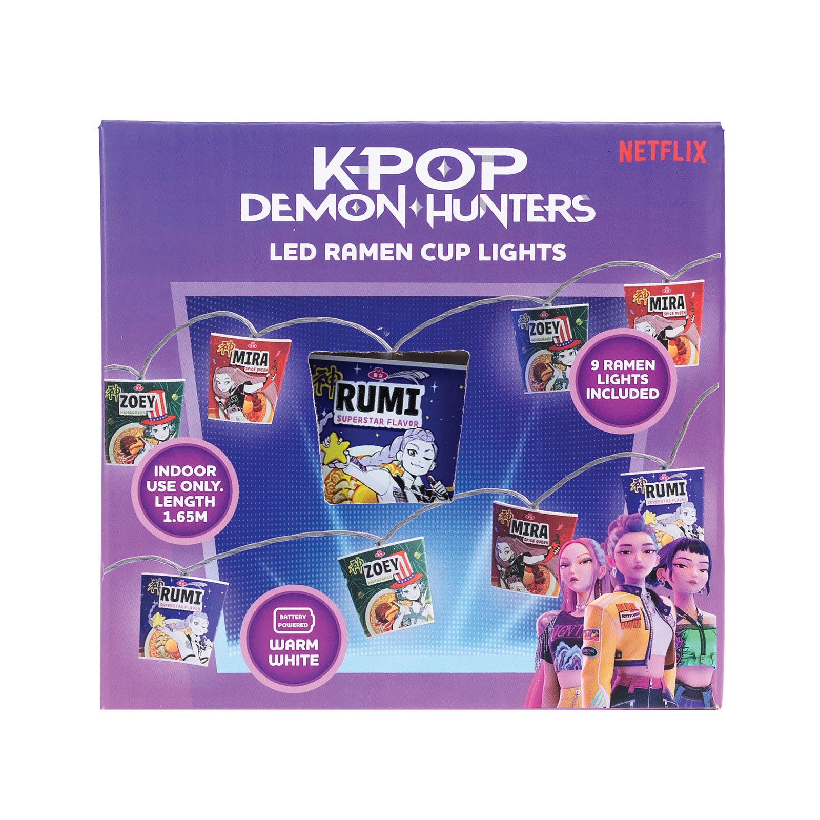 KPop Demon Hunters - Ramen String Lights