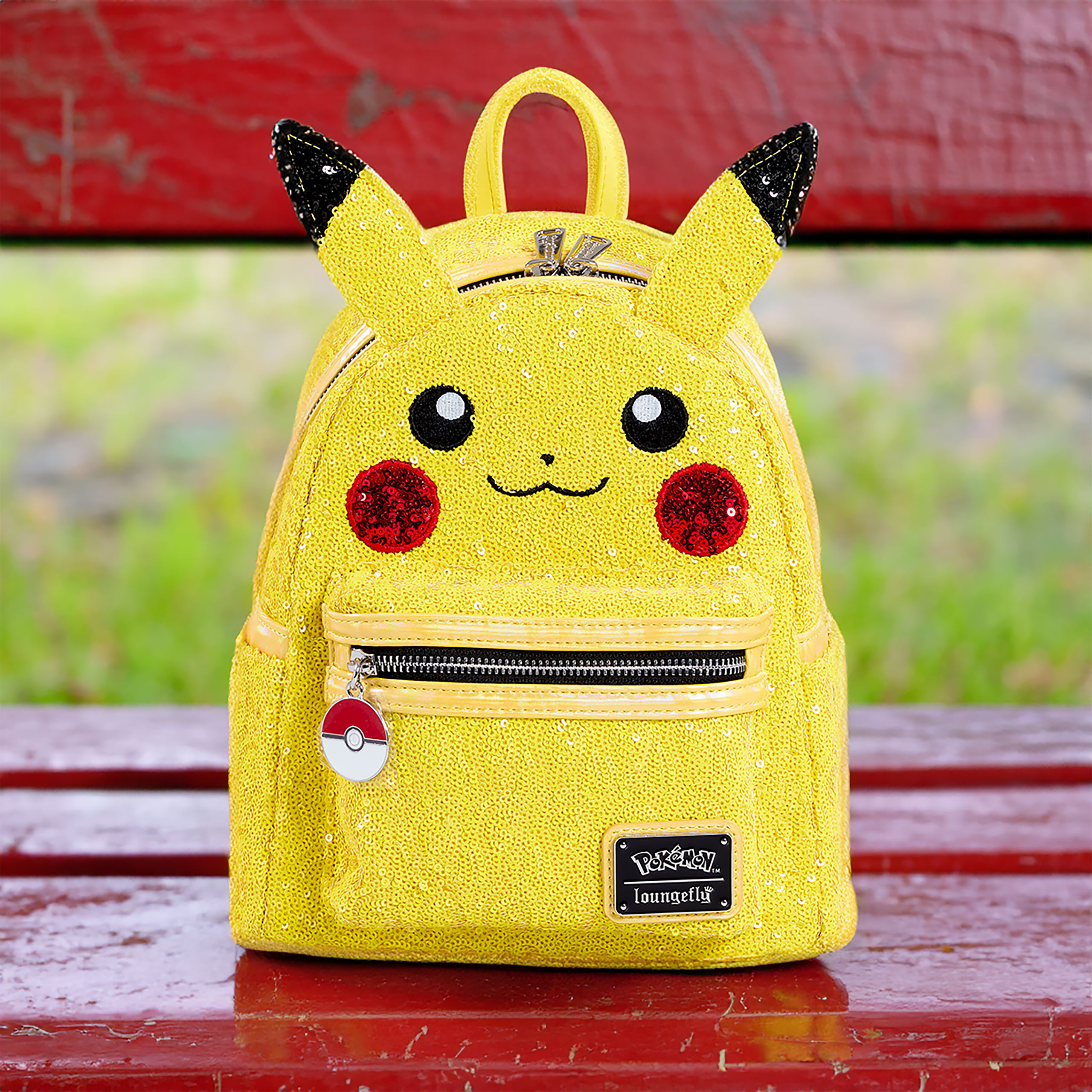 Pokemon - Pikachu Pailletten Mini Rucksack