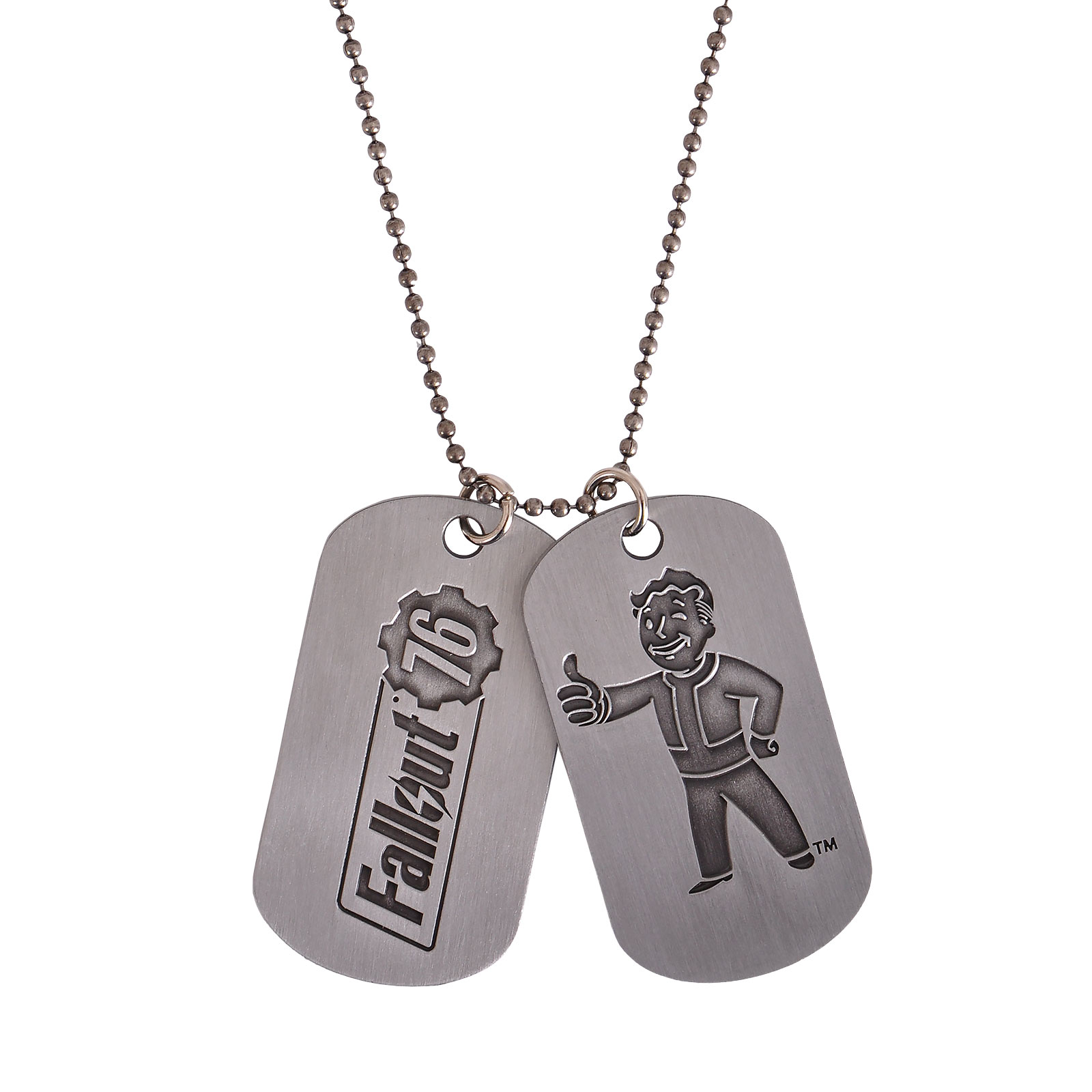 Fallout - Vault Boy Dog-Tag Necklace