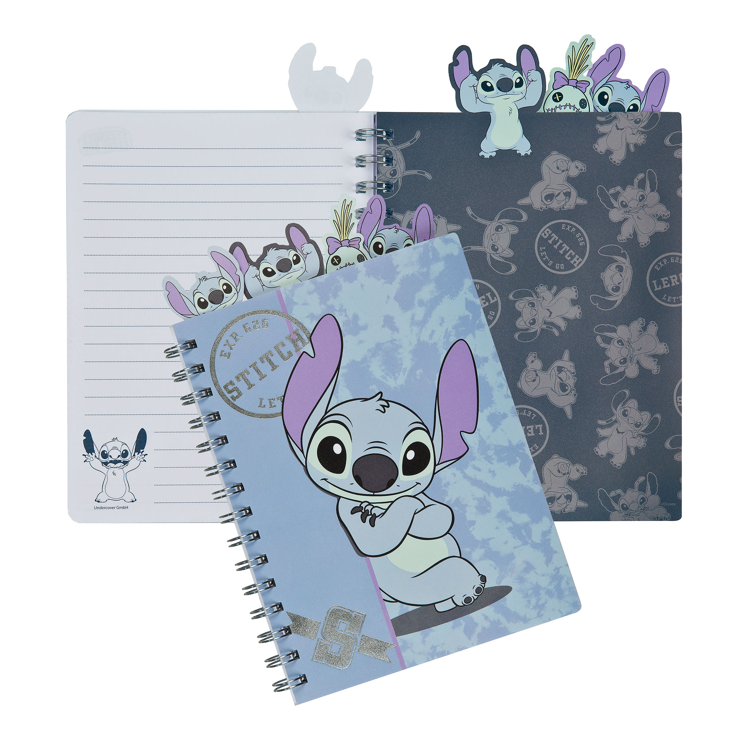 Stitch Spiral Notebook A5 - Lilo & Stitch