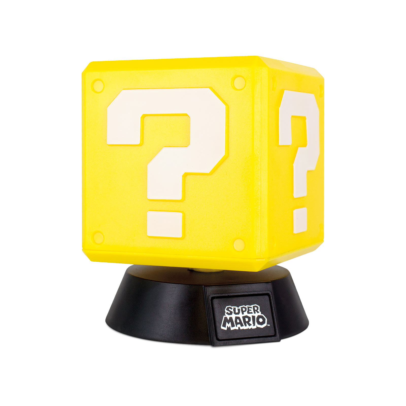 Super Mario - question mark block 3D table lamp