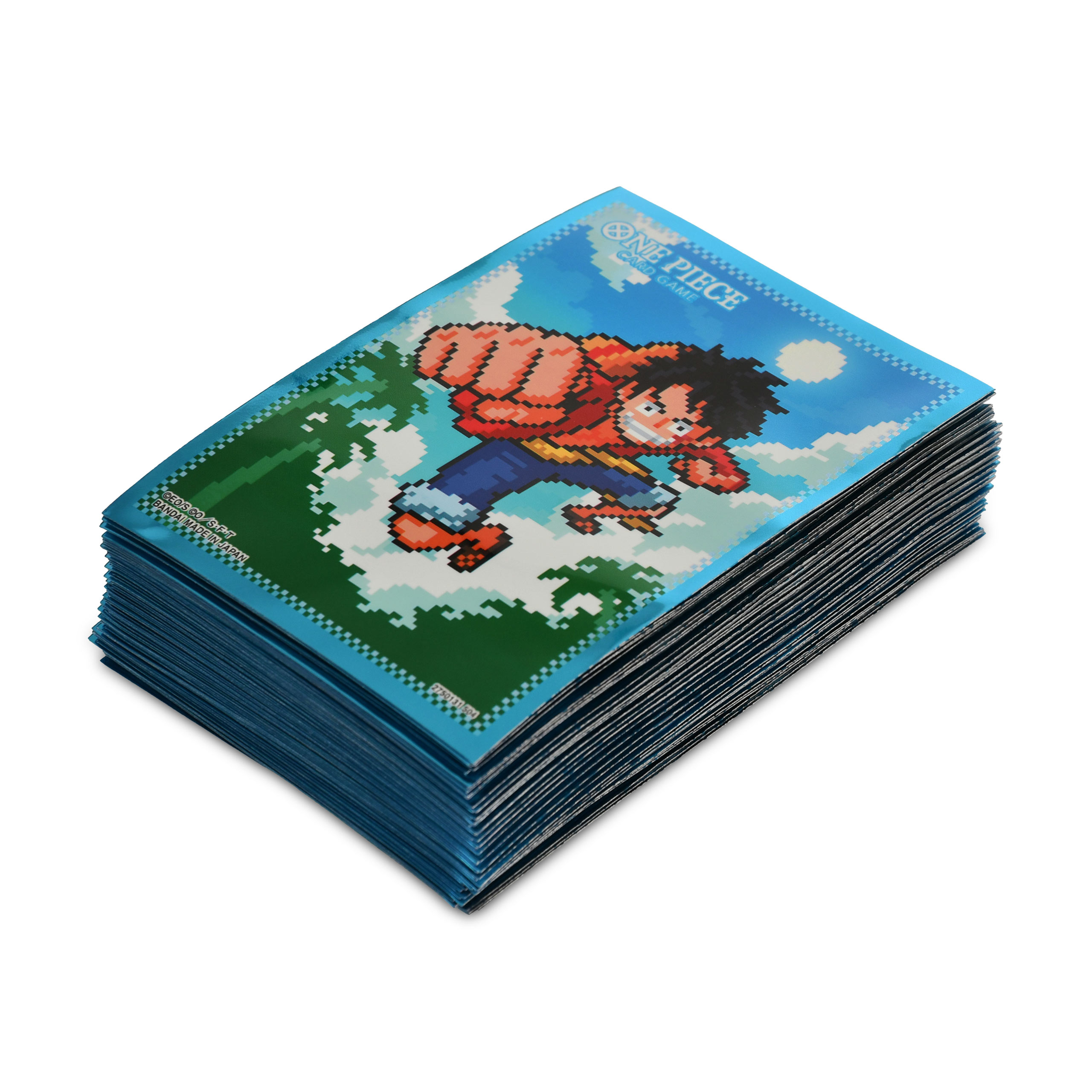 One Piece Card Game - Luffy Pixelart Official Sleeve 8 Kaarthoezen