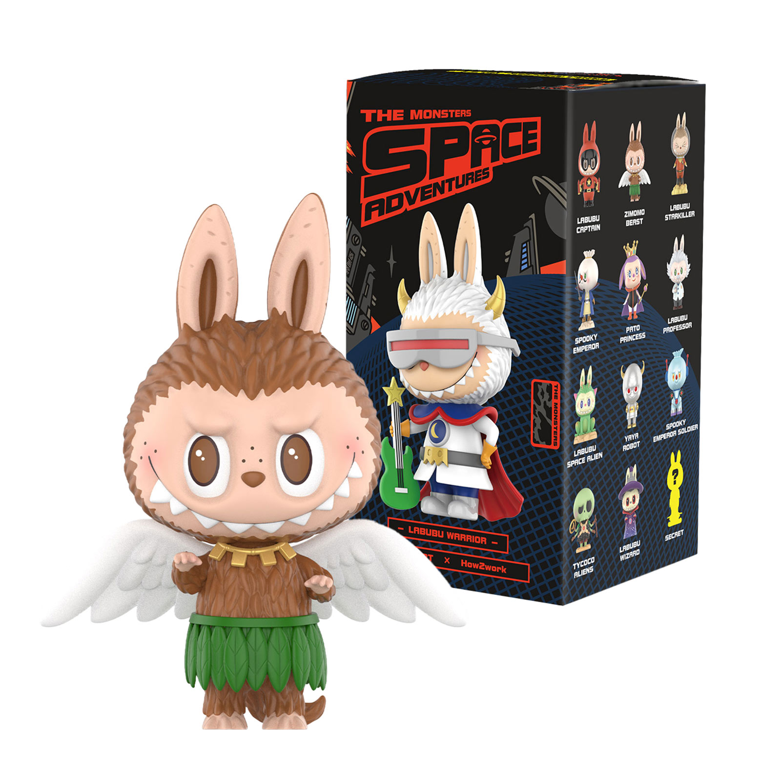 Labubu - Serie POP MART Las Aventuras Espaciales de los Monstruos Figura Misteriosa