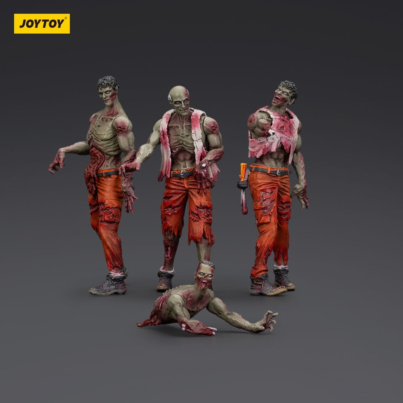 Zombie Dark Source actionfigurer 4-pack Mechanic Team 8 cm