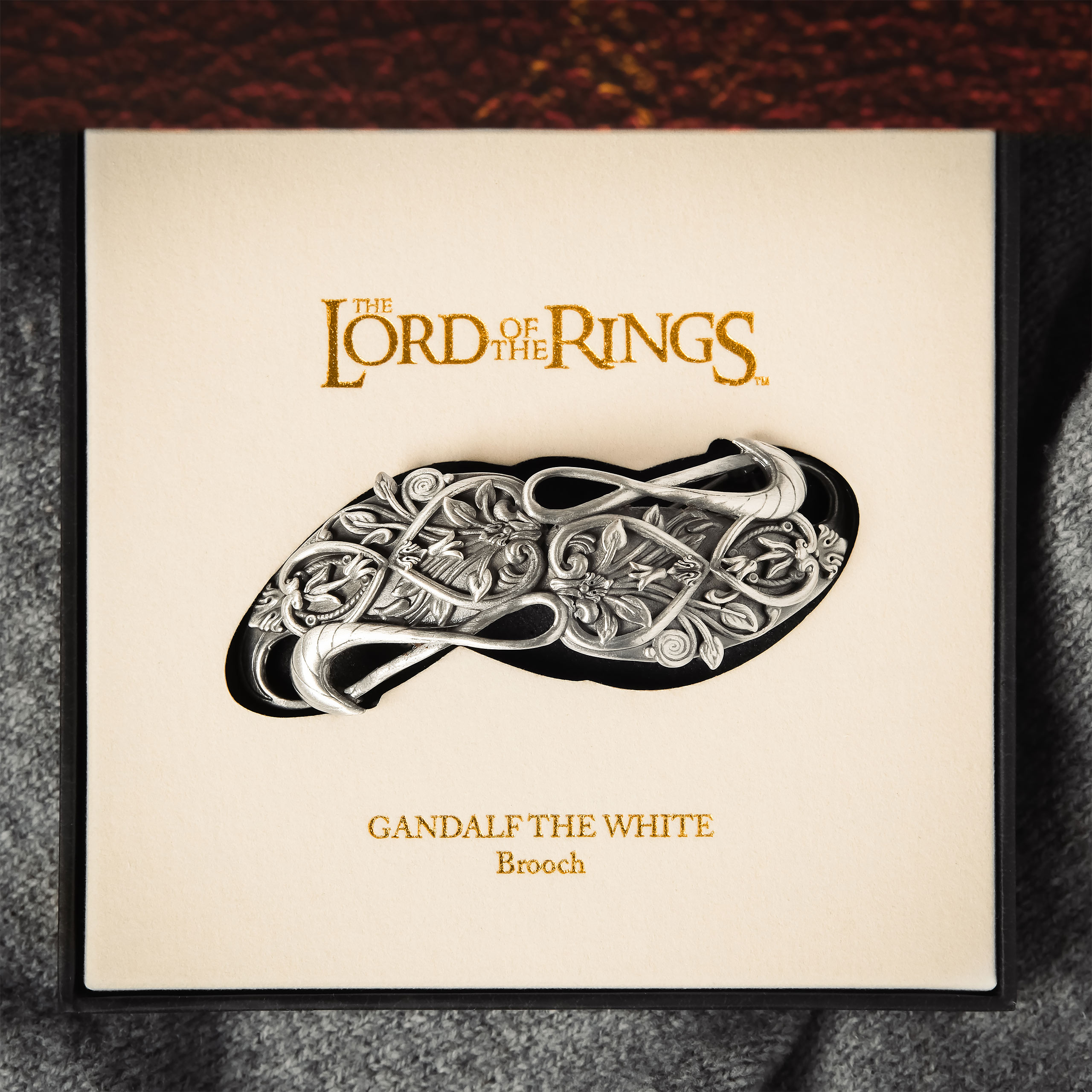 Gandalf the White Brooch - Lord of the Rings