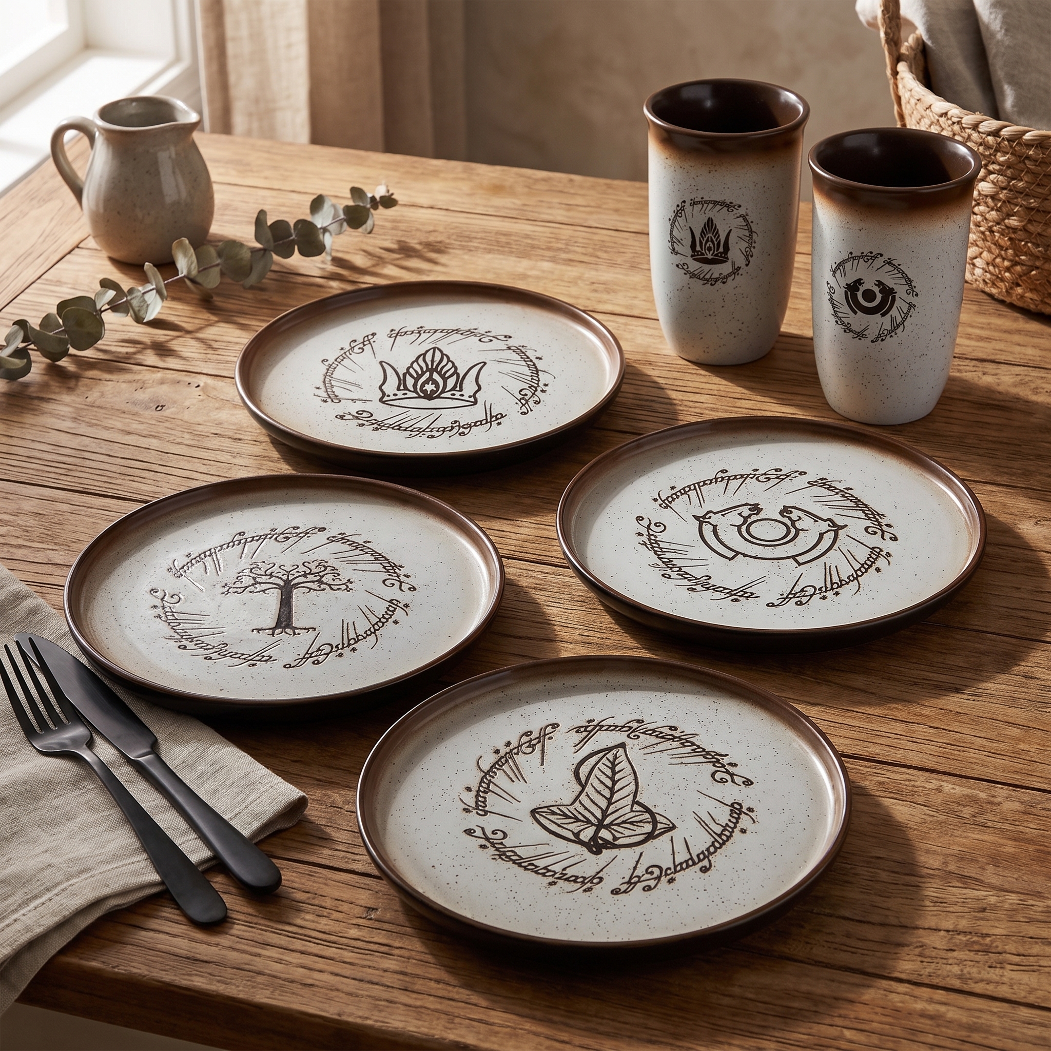 Der Herr der Ringe - Symbols Tellerset deluxe