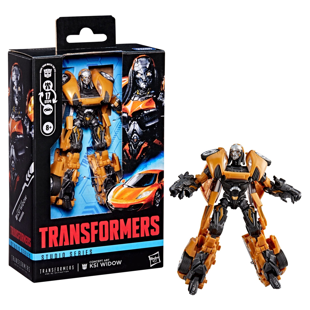 Transformers: Wiek Zagłady figurka akcji Studio Series Leader Class Concept Art KSI Widow 11 cm
