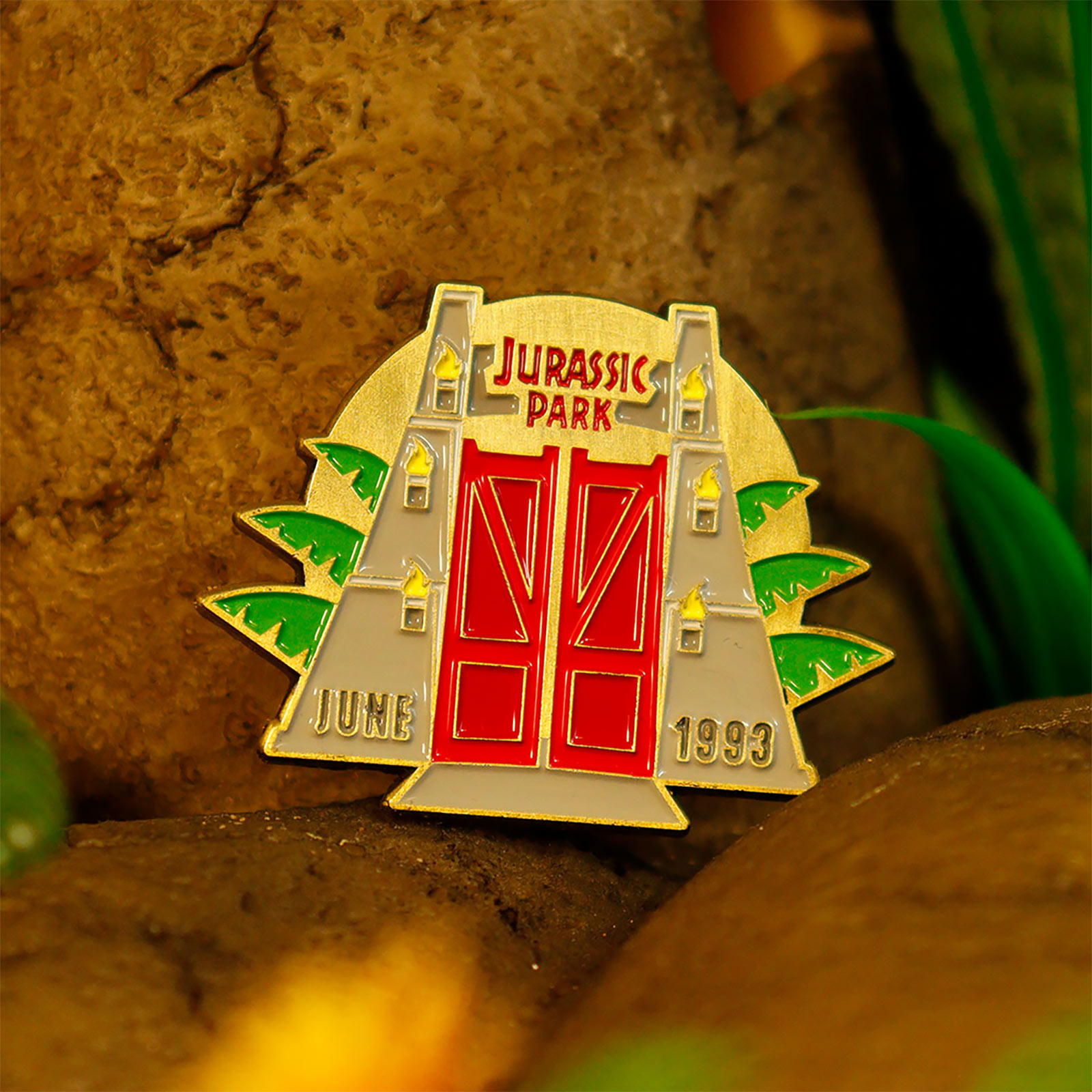 Jurassic Park - Medaillon und Pin Geschenkbox limitiert