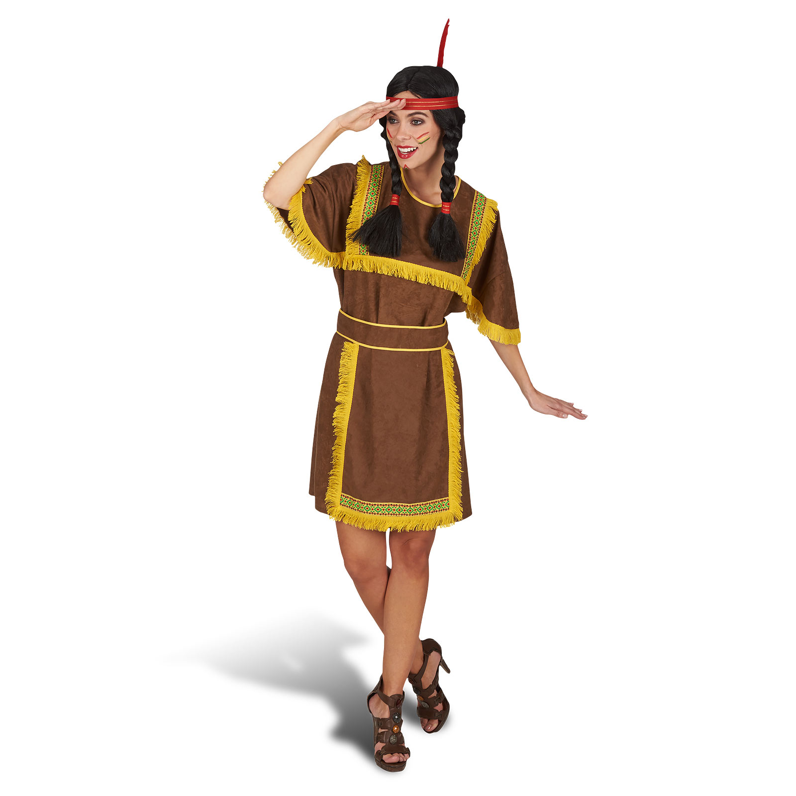 Sioux Indianerin - Kostüm Damen