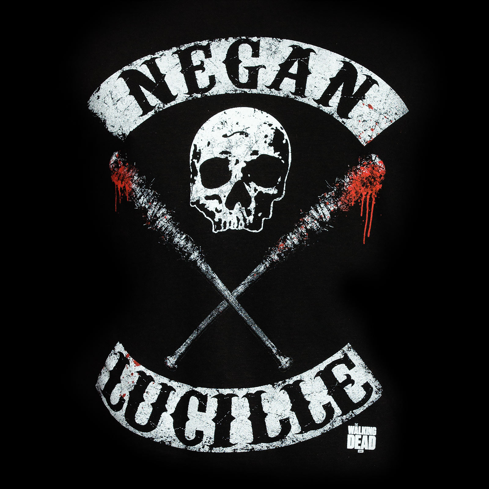 Walking Dead - Negan Lucille T-Shirt schwarz