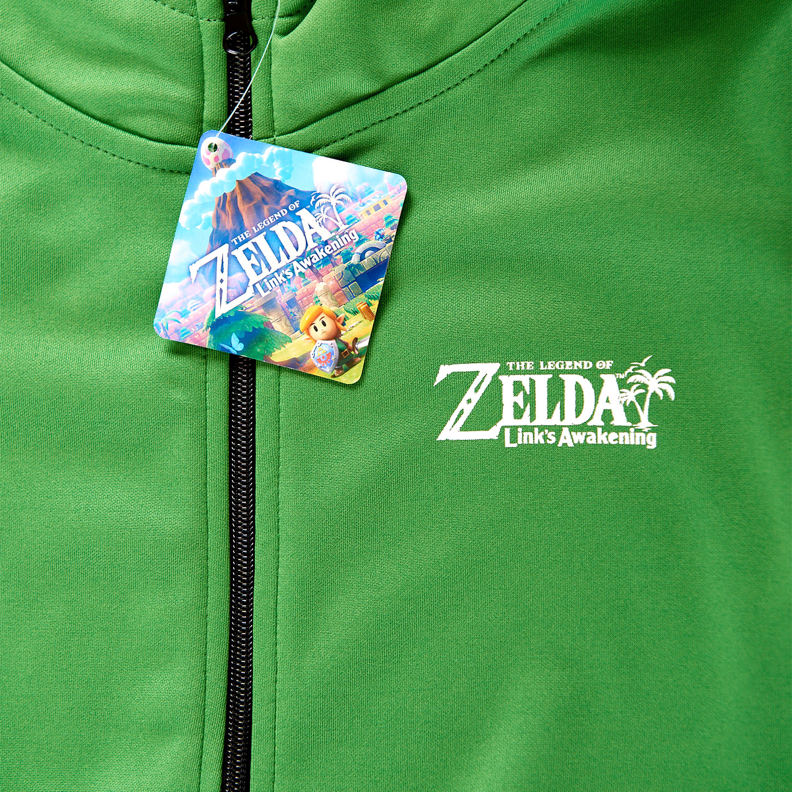 Zelda - Link's Awakening Kapuzenjacke Kinder grün