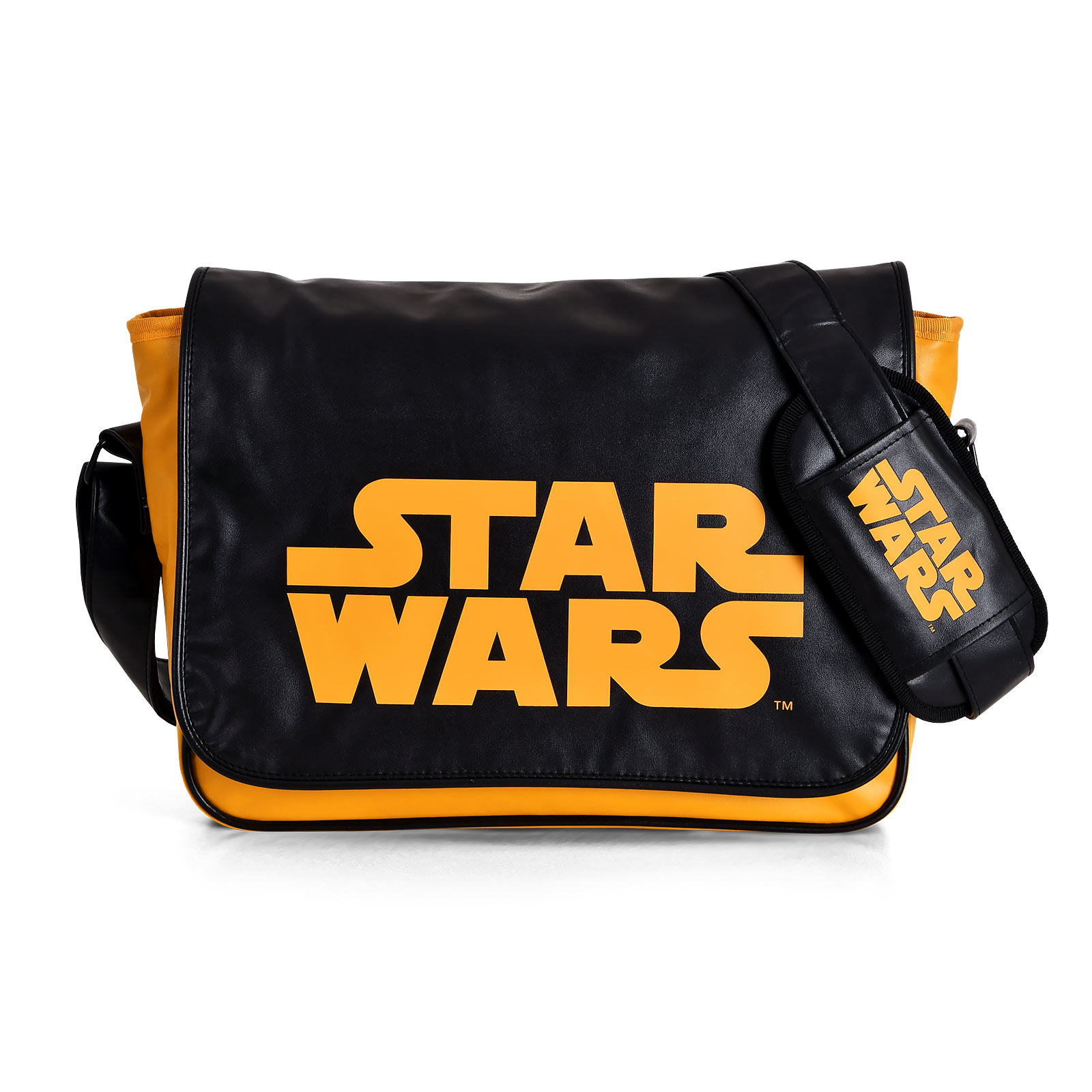 Star Wars - Orange Logo Bag black