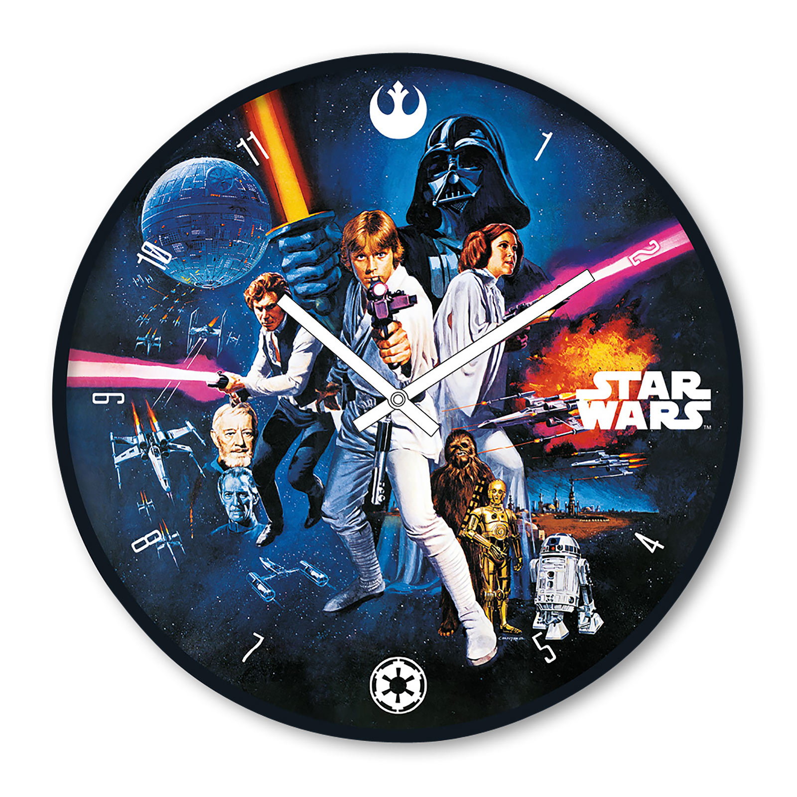 Star Wars - Un Nouvel Espoir Horloge Murale