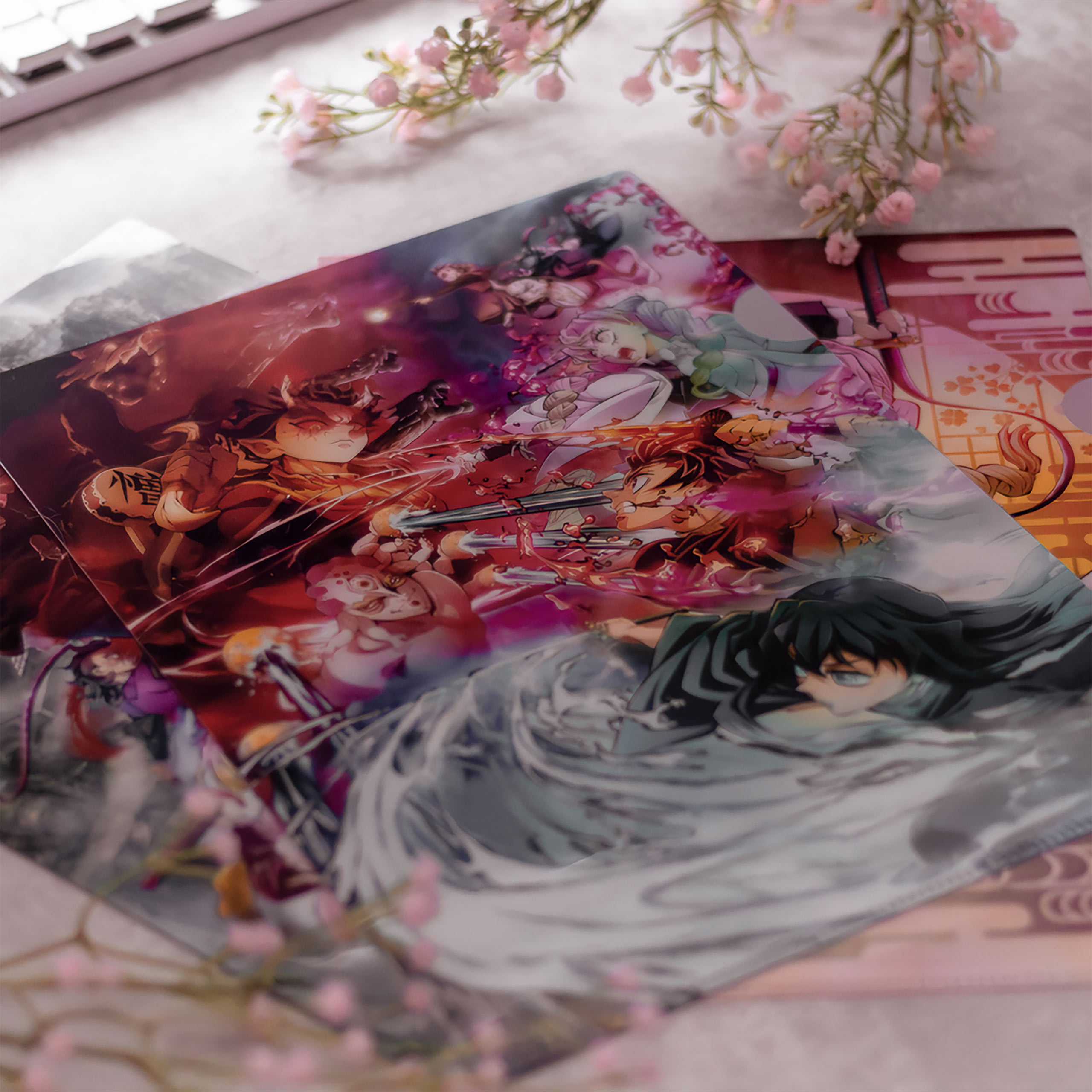 Demon Slayer: Kimetsu no Yaiba - Documenthoesjes set van 3